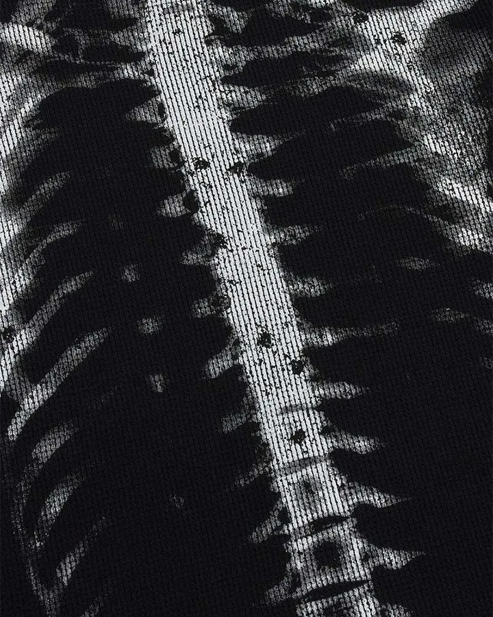 American High Street Dark Skeleton Long Sleeve T-Shirt sold by KIIKIO product image thumbnail 4