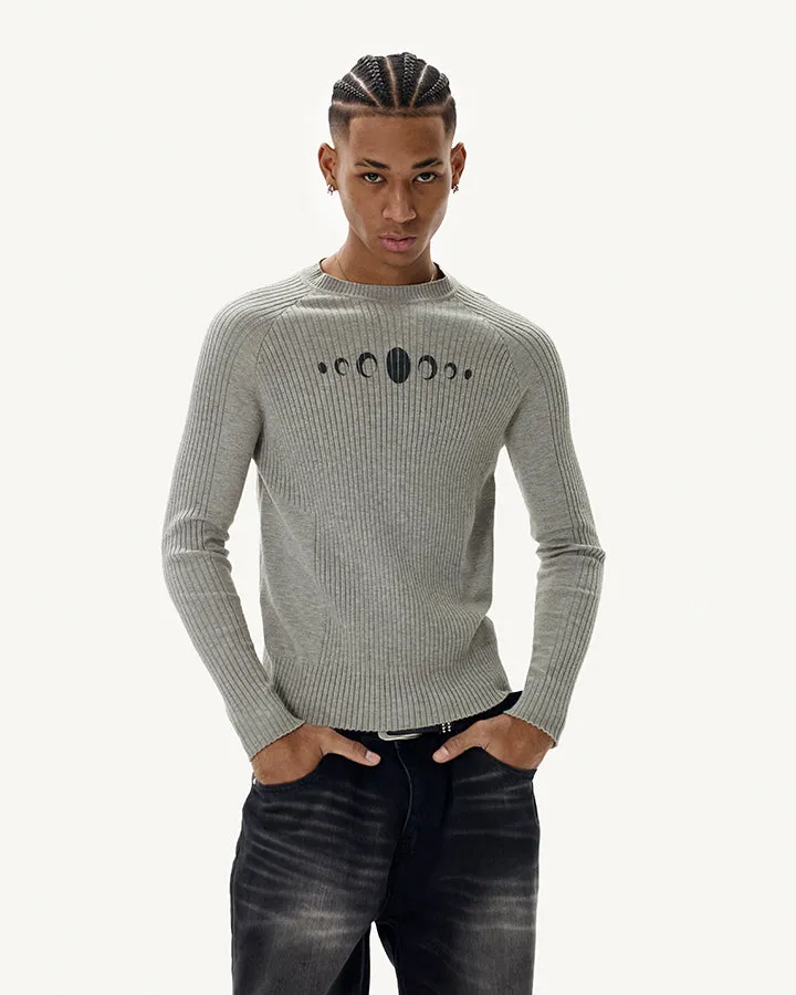 New Vintage Slim-Fit Knit Long Sleeve Sweater sold by KIIKIO product image thumbnail 5