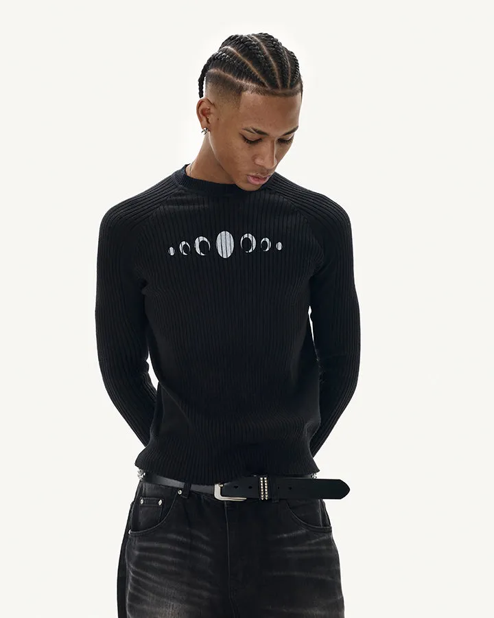 New Vintage Slim-Fit Knit Long Sleeve Sweater sold by KIIKIO product image thumbnail 3