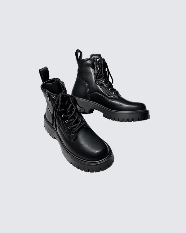 Side-Zip Workwear Martin Boots New sold by KIIKIO