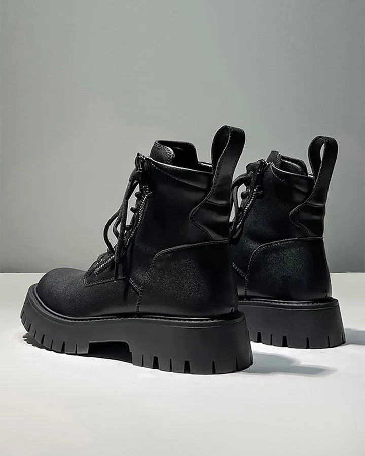 Side-Zip Workwear Martin Boots New sold by KIIKIO product image thumbnail 4