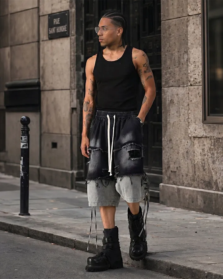 Street-Edge Vintage Embroidered Slim Fit Tank sold by KIIKIO product image thumbnail 2