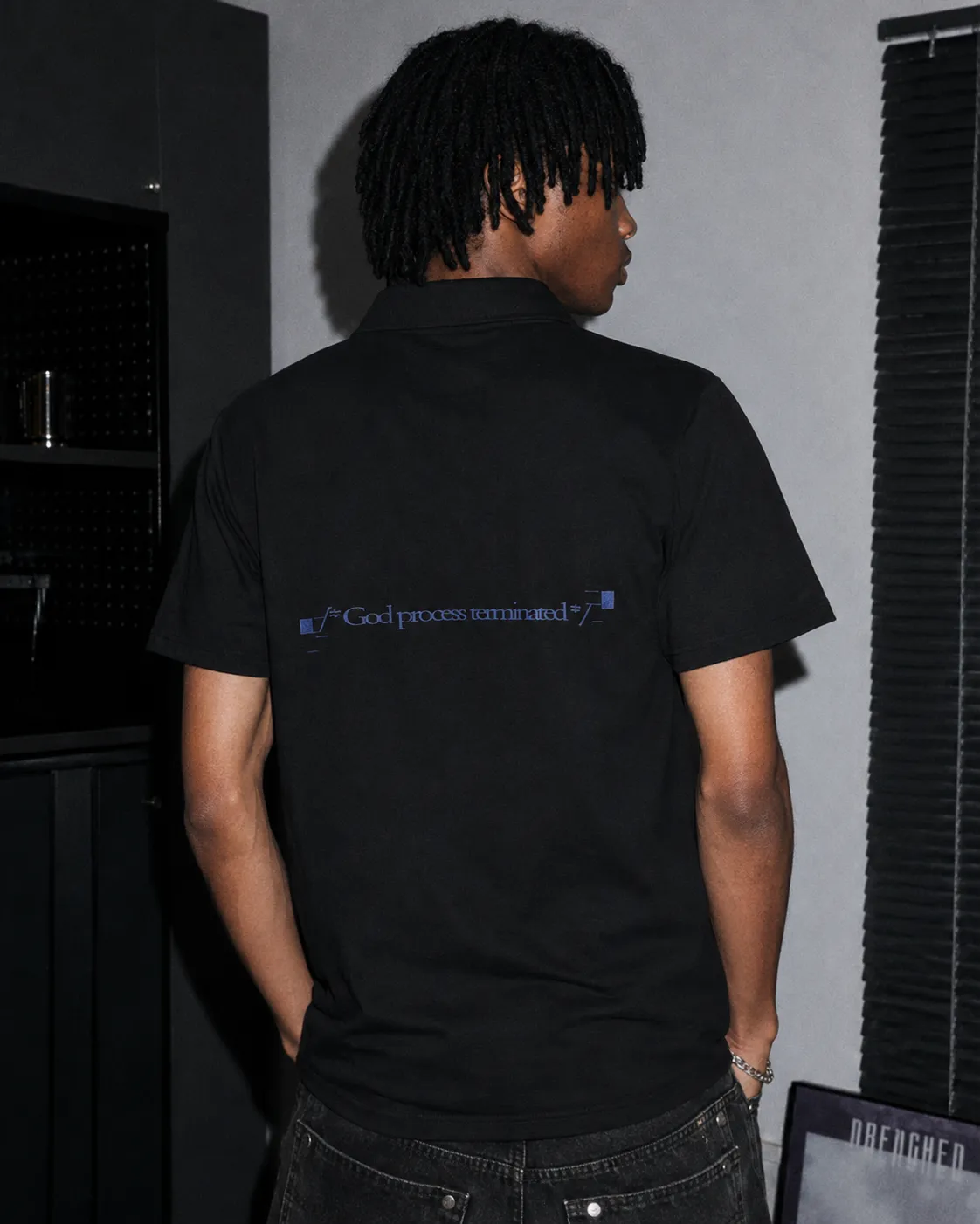 Retro High Street Hip-Hop Personalized Printed Polo Shirt sold by KIIKIO product image thumbnail 3