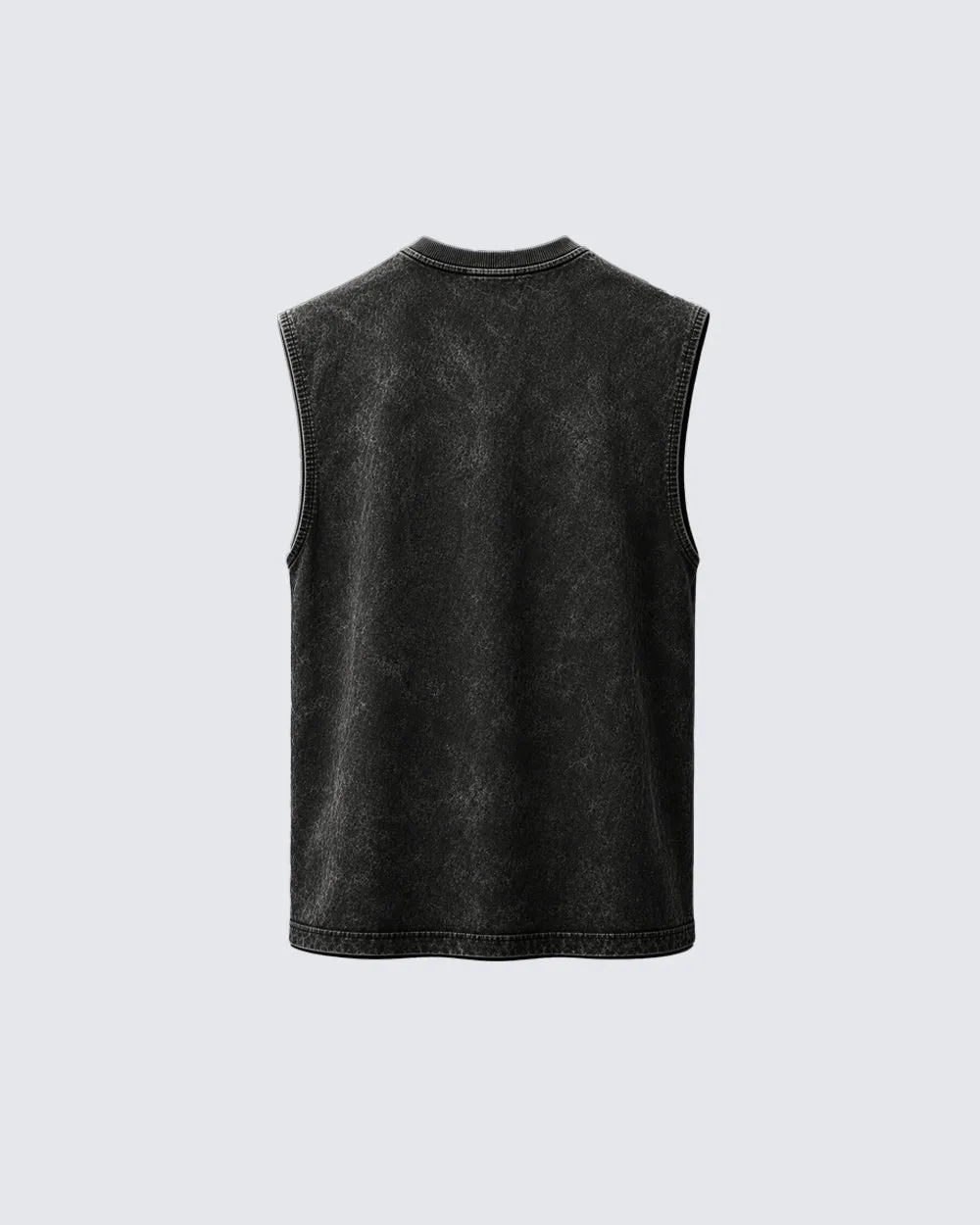 KIIKIO Retro Frayed Sleeveless Vest sold by KIIKIO product image thumbnail 4