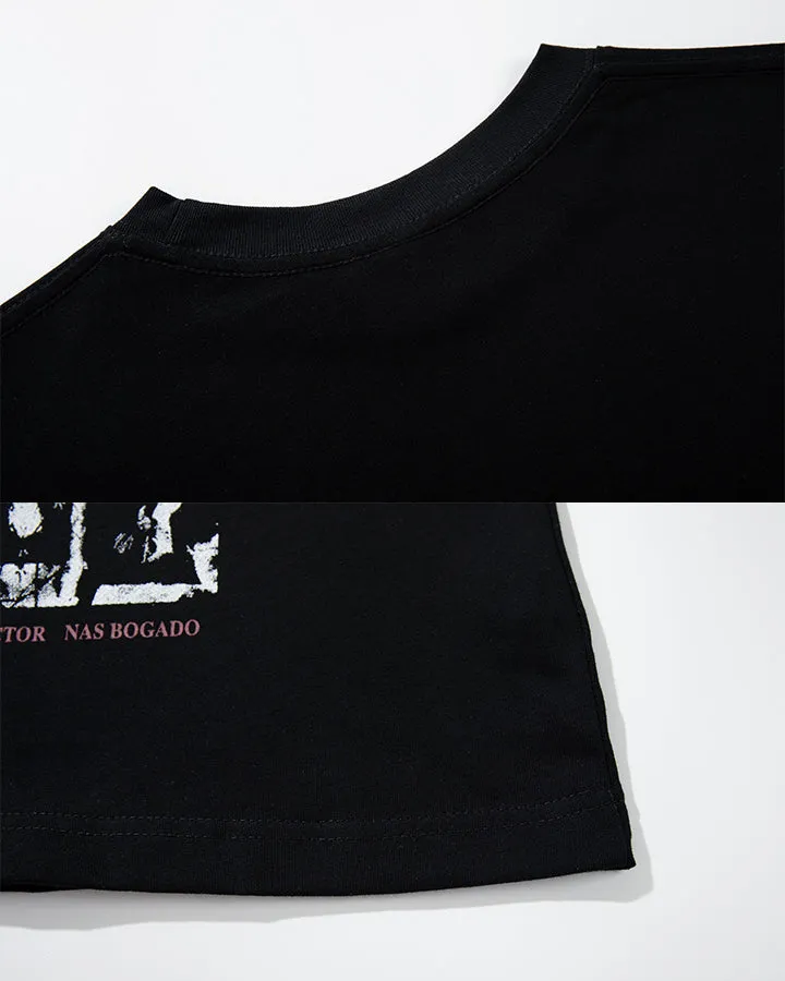 KIIKIO Dark Camo Layered Graphic Long Sleeve Tee sold by KIIKIO product image thumbnail 5