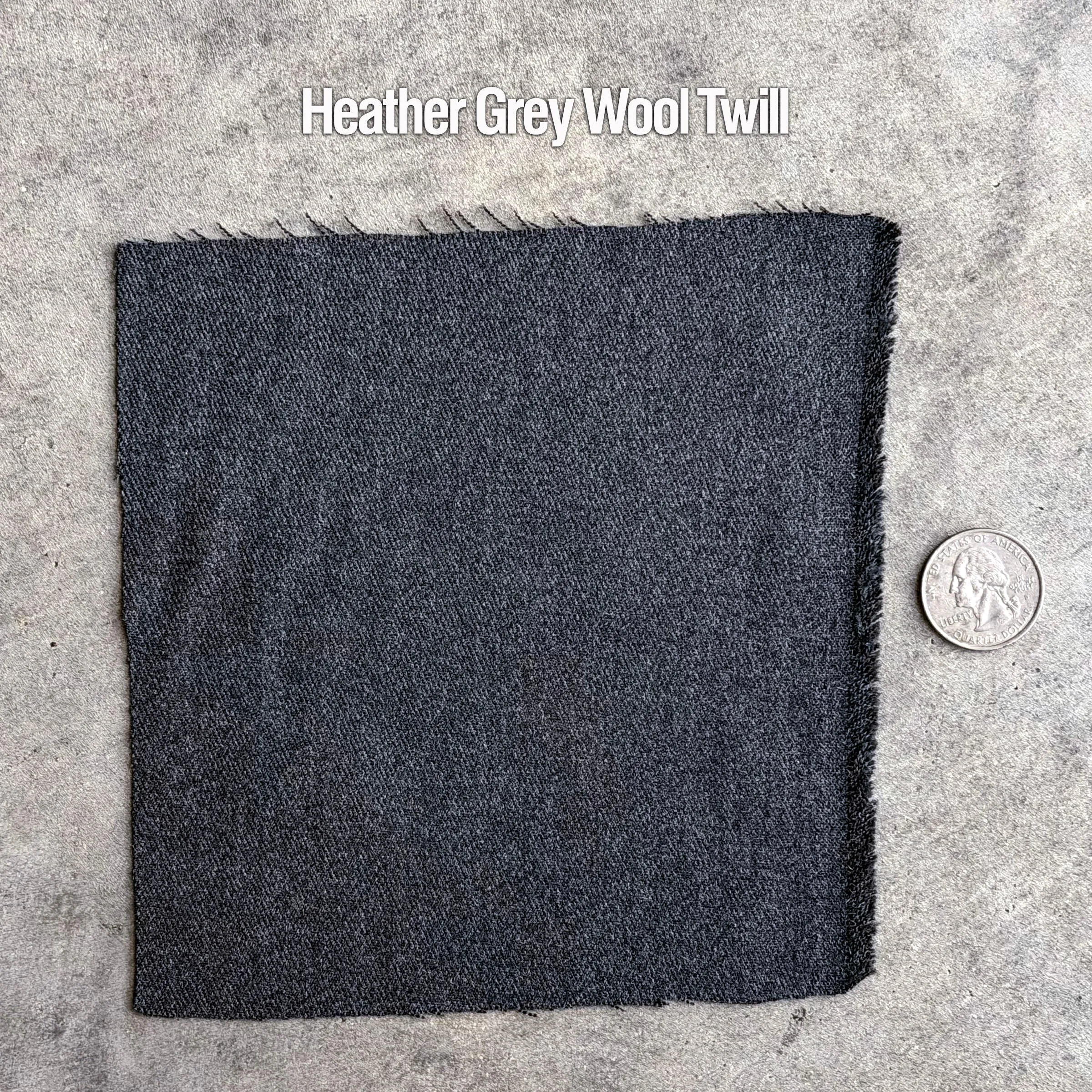 Laidback Pant Heather Grey Wool Twill Sz Medium sold by Epaulet Brand product image thumbnail 2