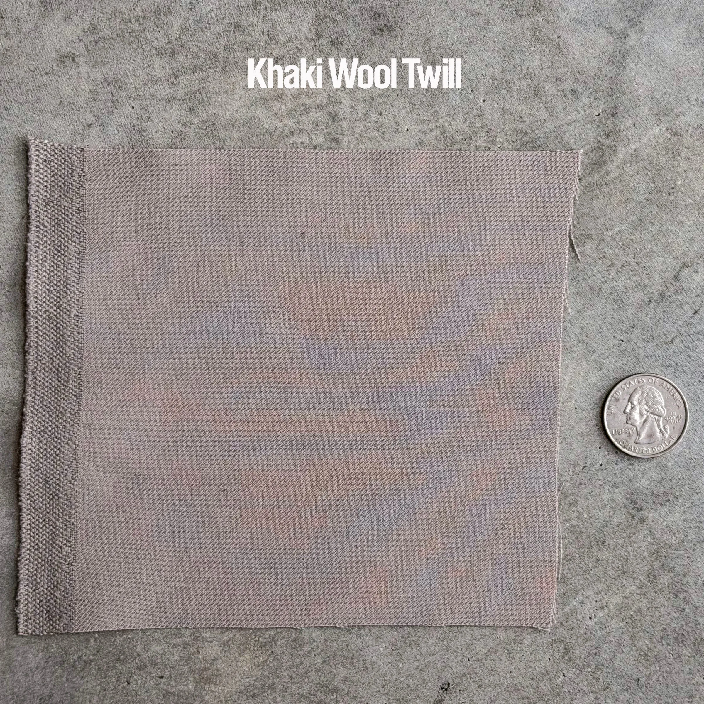 Laidback Pant Khaki Wool Twill Sz Large sold by Epaulet Brand product image thumbnail 2