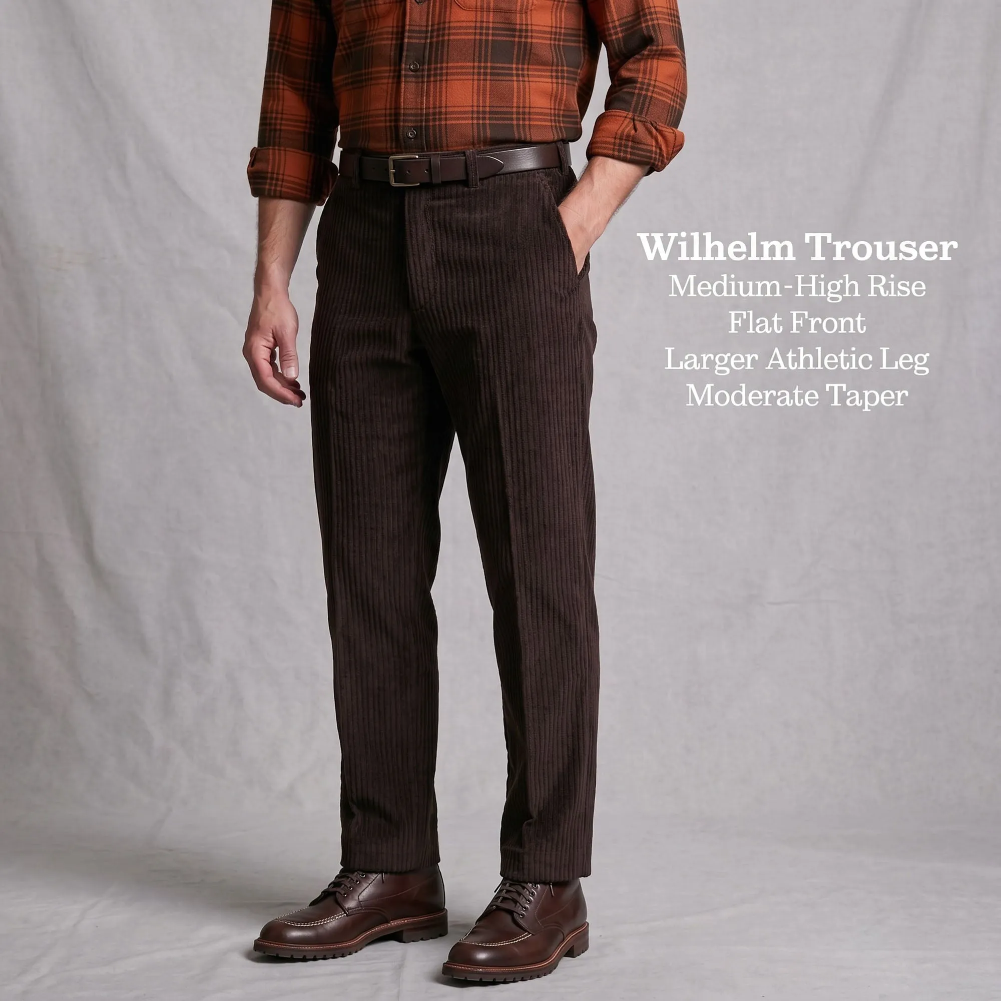 Custom Trousers in Mid-Weight Italian Cotton Corduroy sold by Epaulet Brand product image thumbnail 5