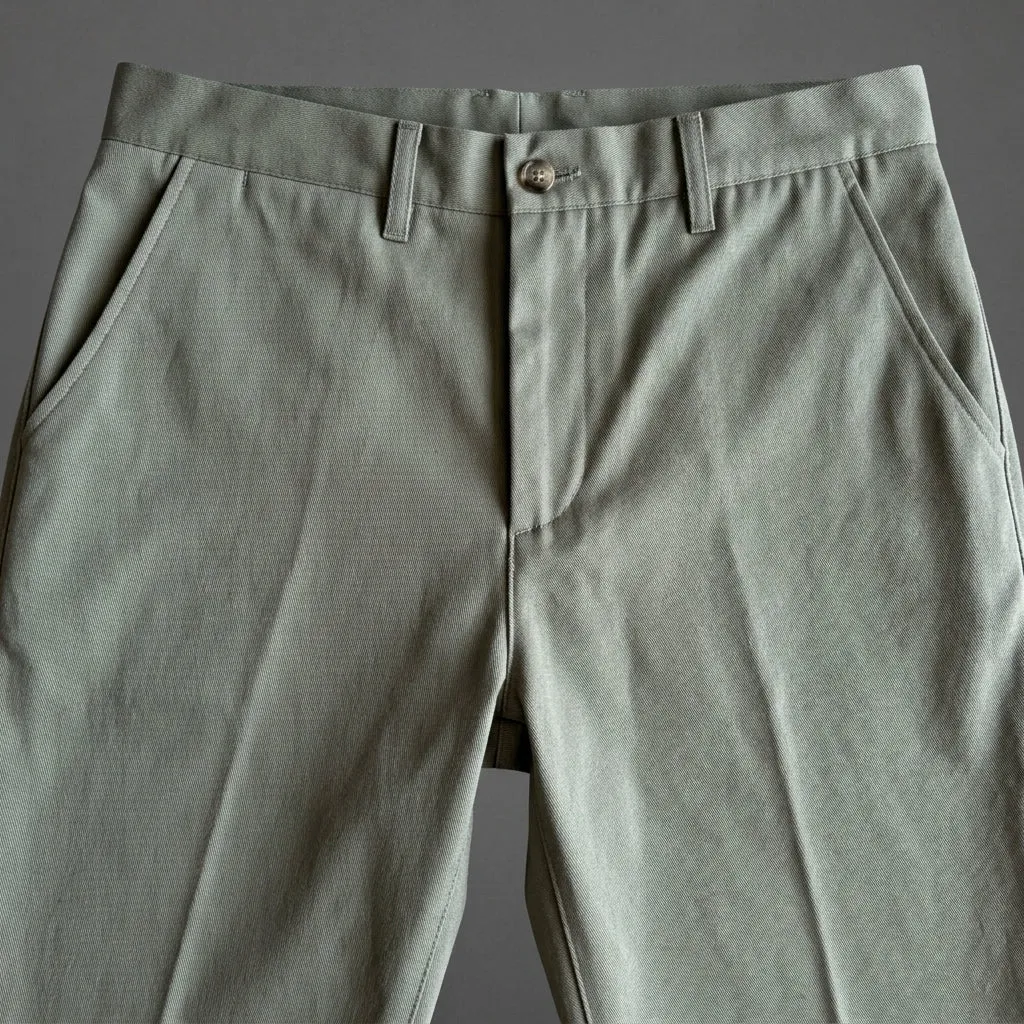 Fairfax Easy Fit Chinos Olive Mist Twill sold by Epaulet Brand product image thumbnail 3