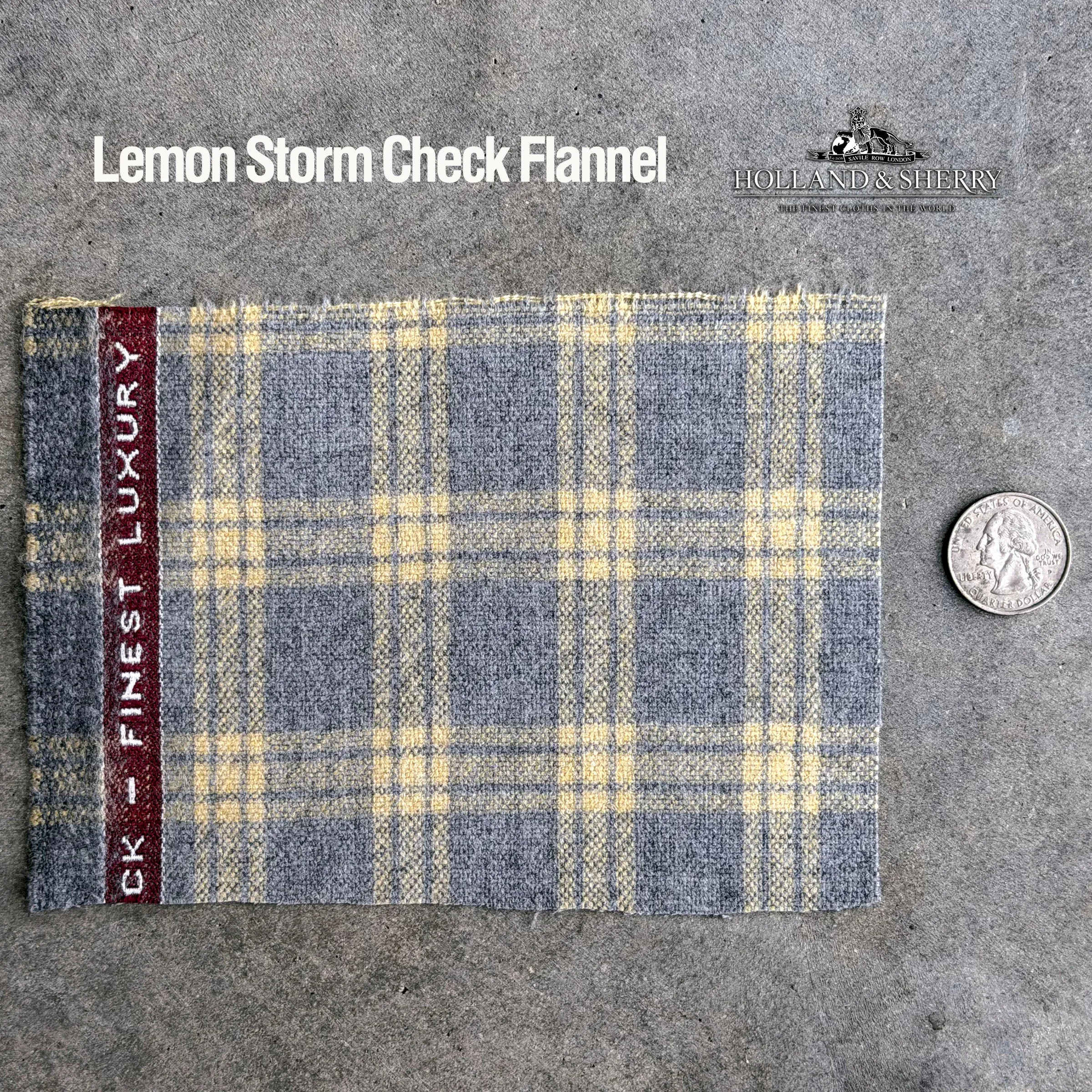 Factory Finds Trousers Holland & Sherry Luxe & Patterned sold by Epaulet Brand product image thumbnail 5