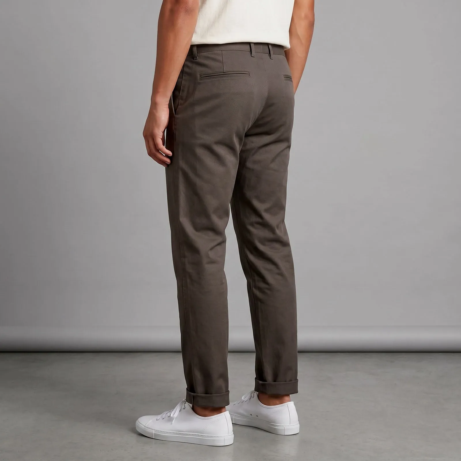 Rivet Chino Mushroom 8oz Italian Twill sold by Epaulet Brand product image thumbnail 3