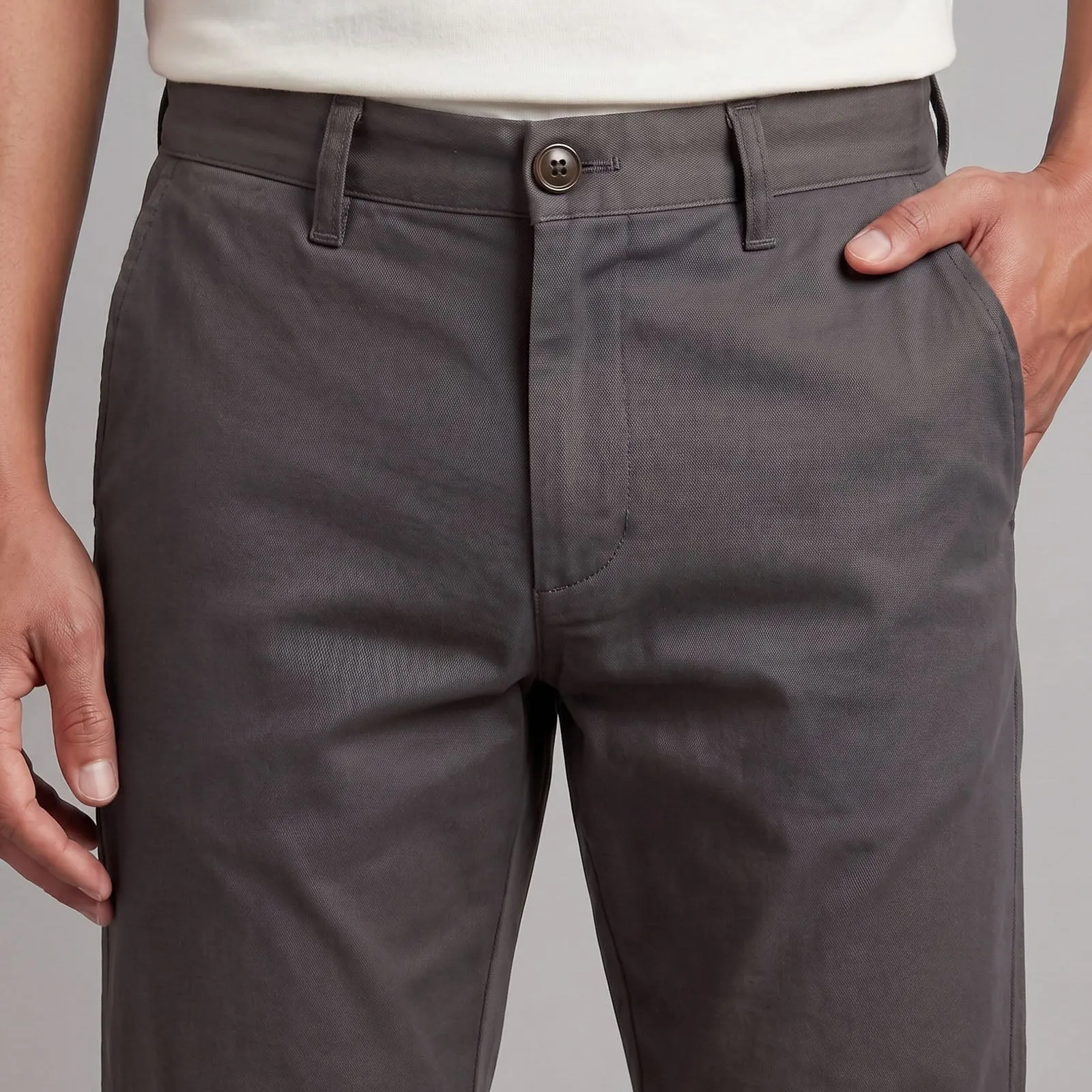Rivet Chino Mushroom 8oz Italian Twill sold by Epaulet Brand product image thumbnail 2