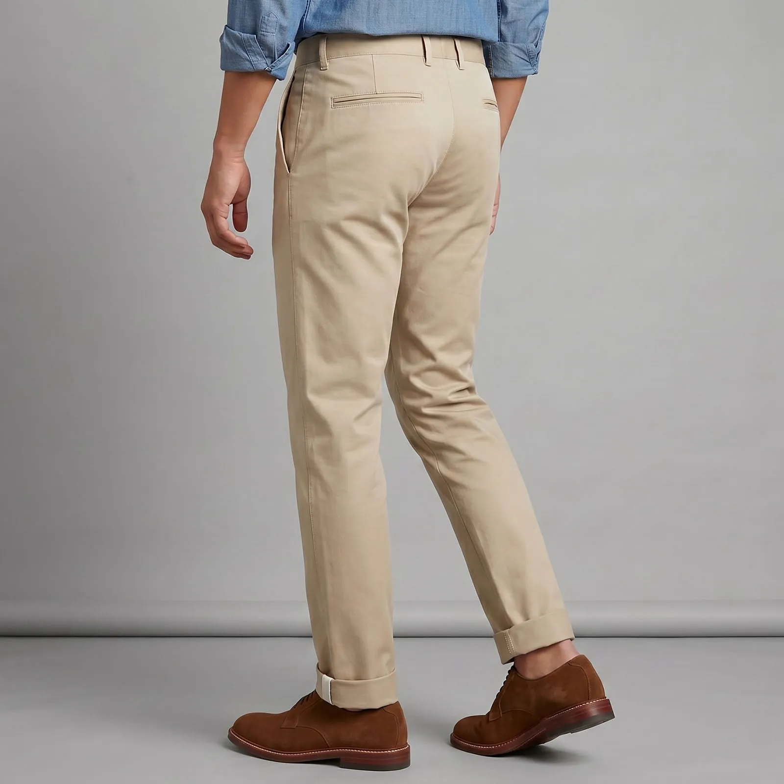 Rivet Chino Stone Tropical 6oz Twill sold by Epaulet Brand product image thumbnail 3