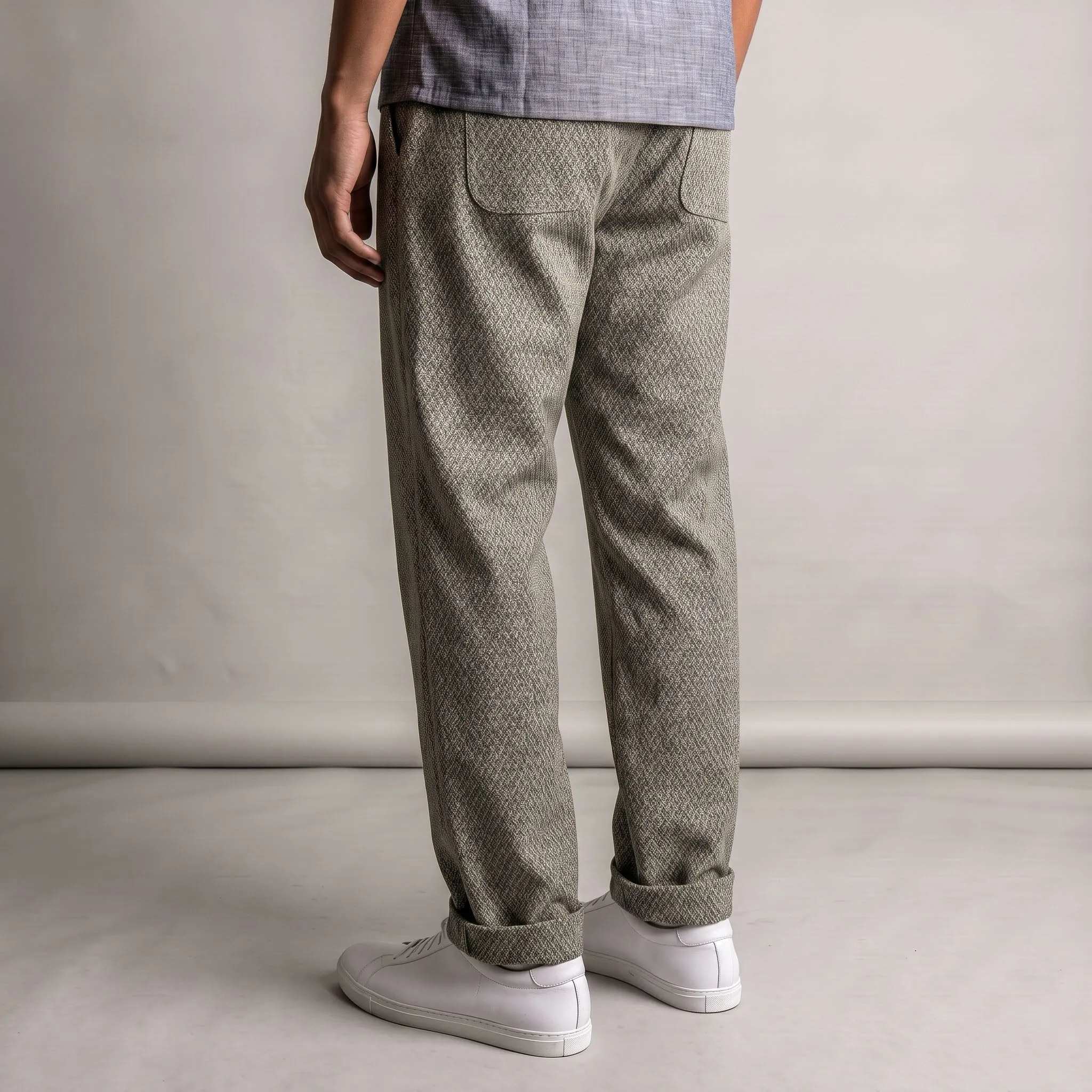 Laidback Pant Herringbone Cotton-Wool sold by Epaulet Brand product image thumbnail 3