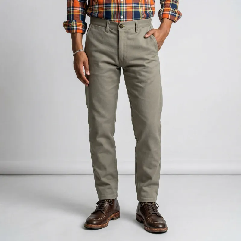 Rivet Chino Sanded Stone 10oz Backpacker Canvas made by Epaulet Brand