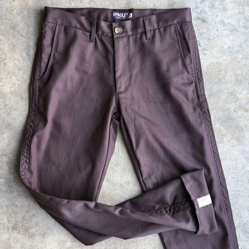 Rivet Chino Java 8oz Dragoni Cotton Twill Sz 36 made by Epaulet Brand