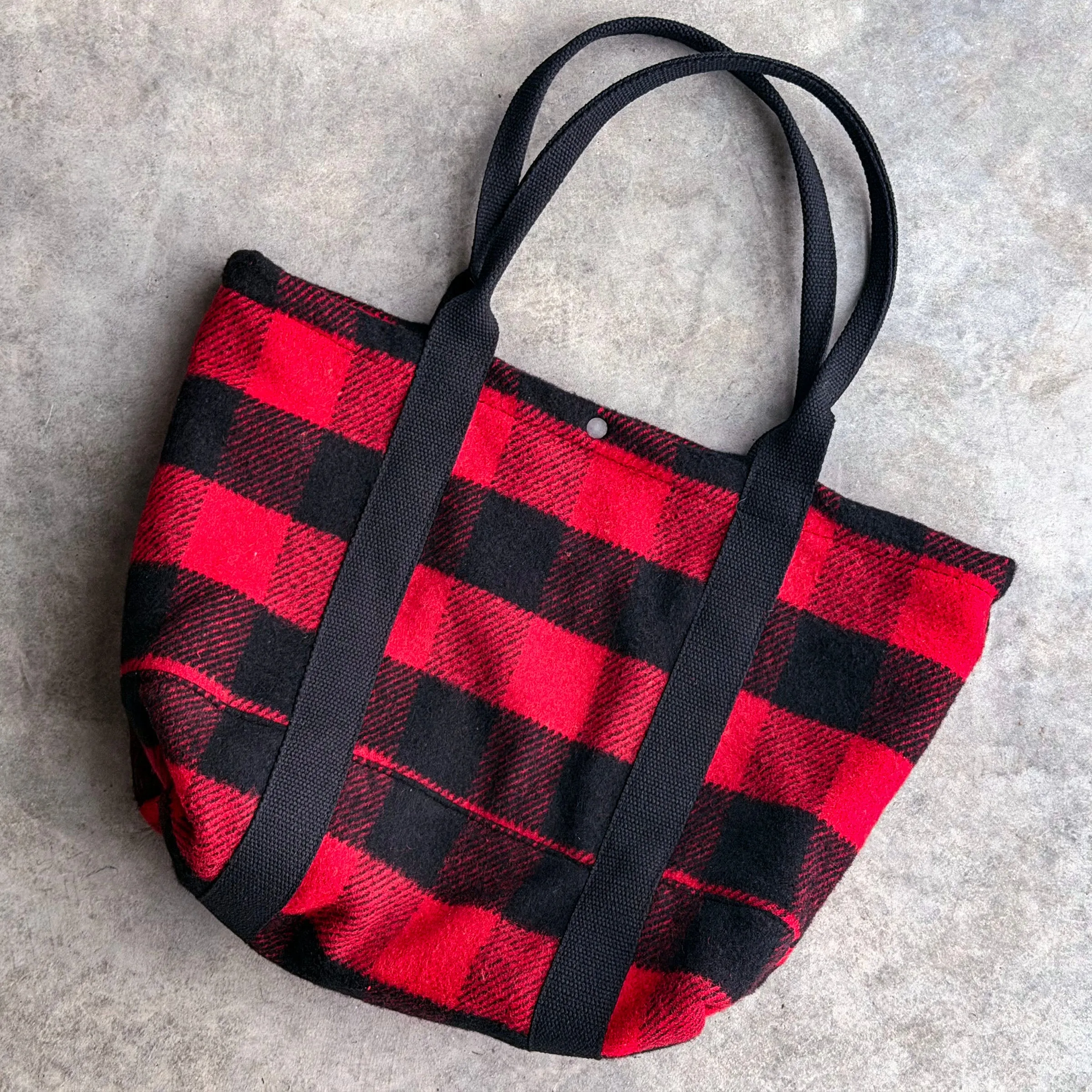 Harbor Tote Bag Rob Roy Tartan Tweed sold by Epaulet Brand product image thumbnail 3