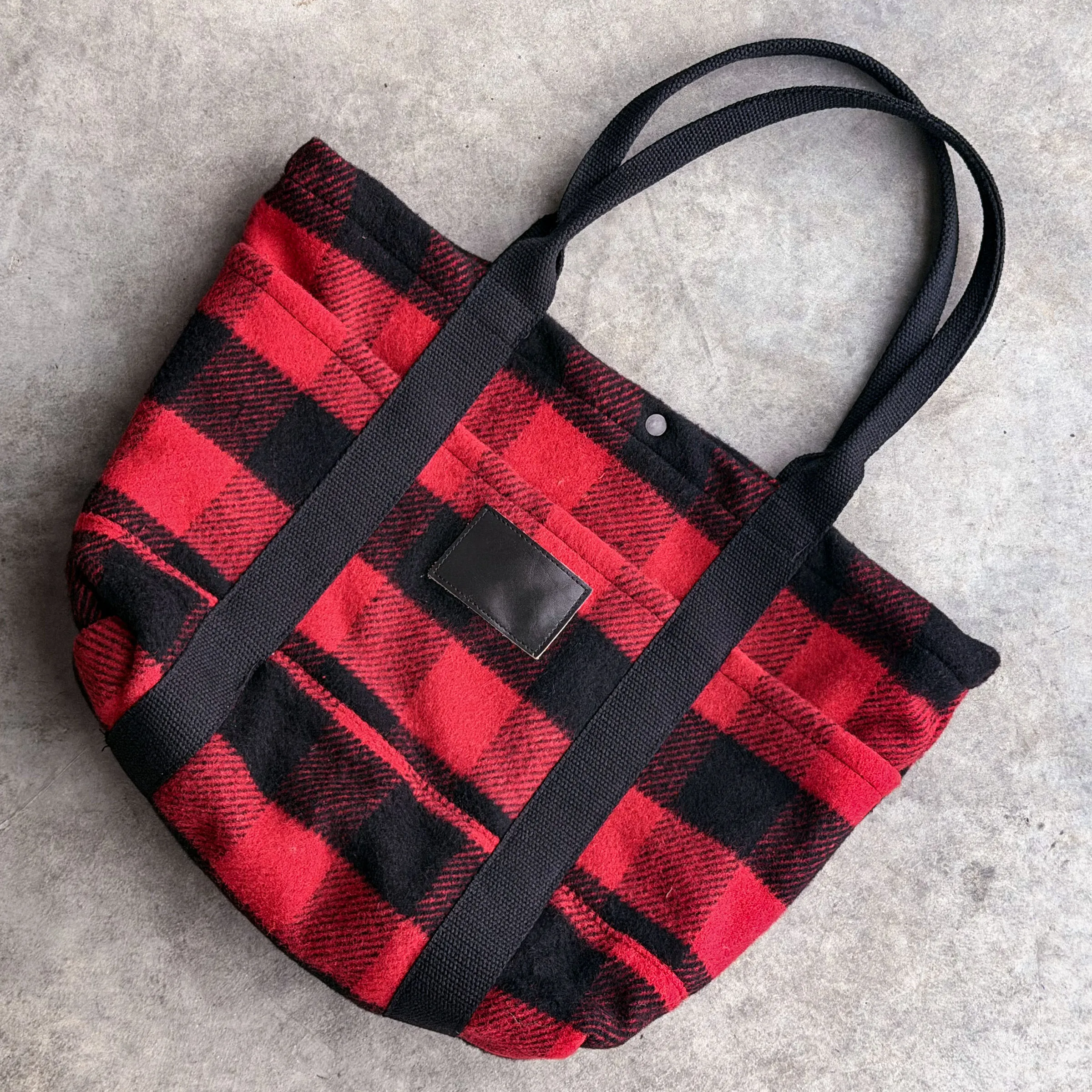 Harbor Tote Bag Rob Roy Tartan Tweed sold by Epaulet Brand product image thumbnail 4