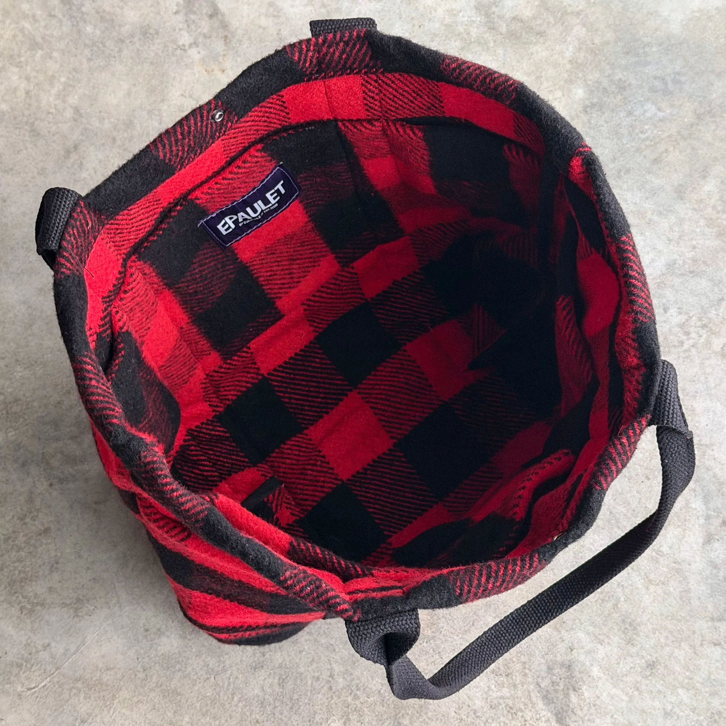 Harbor Tote Bag Rob Roy Tartan Tweed sold by Epaulet Brand product image thumbnail 5