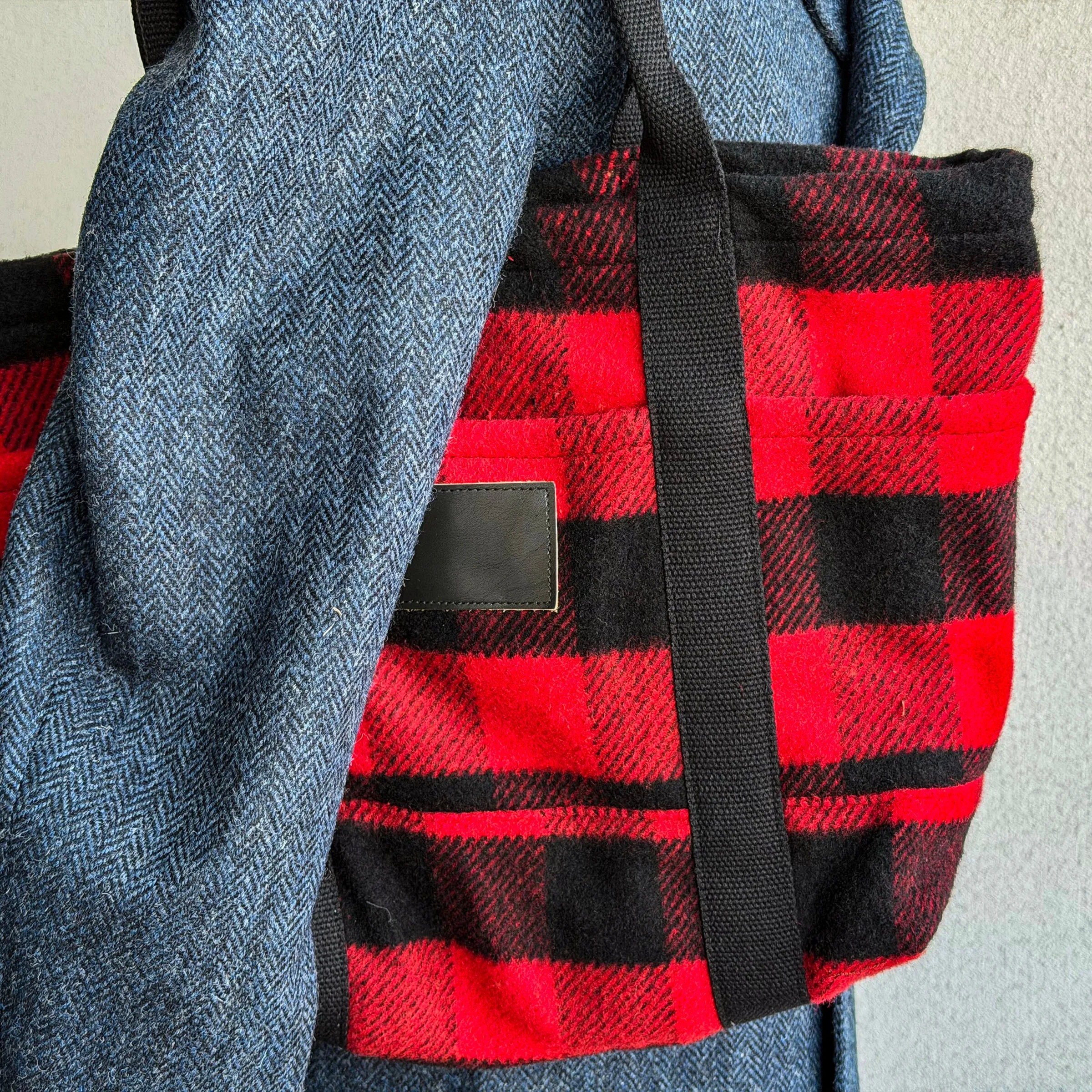 Harbor Tote Bag Rob Roy Tartan Tweed sold by Epaulet Brand product image thumbnail 2