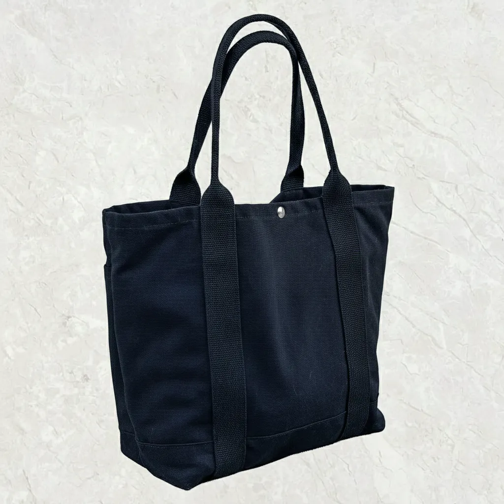 Harbor Tote Bag Blackout Duck Canvas sold by Epaulet Brand product image thumbnail 3