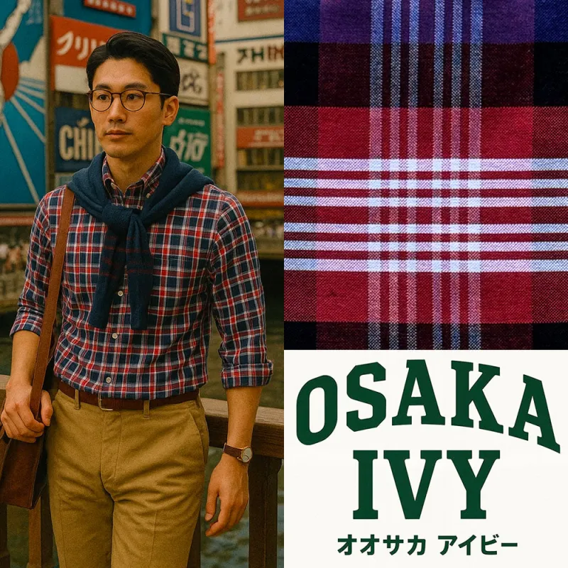 Custom Shirts Osaka Ivy Trad Collection made by Epaulet Brand