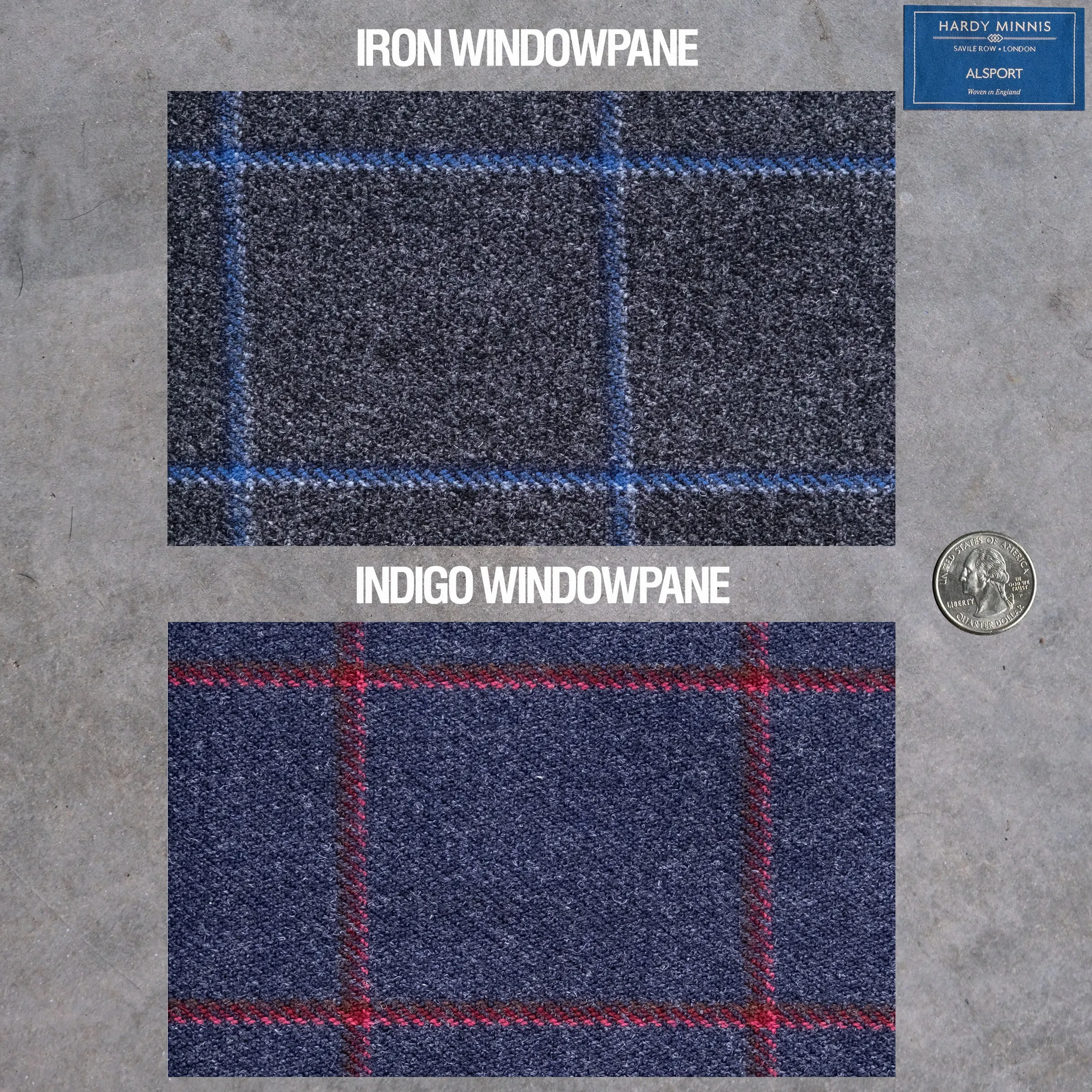 Custom Overcoats Heavyweight Alsport Thornproof Tweed sold by Epaulet Brand product image thumbnail 3