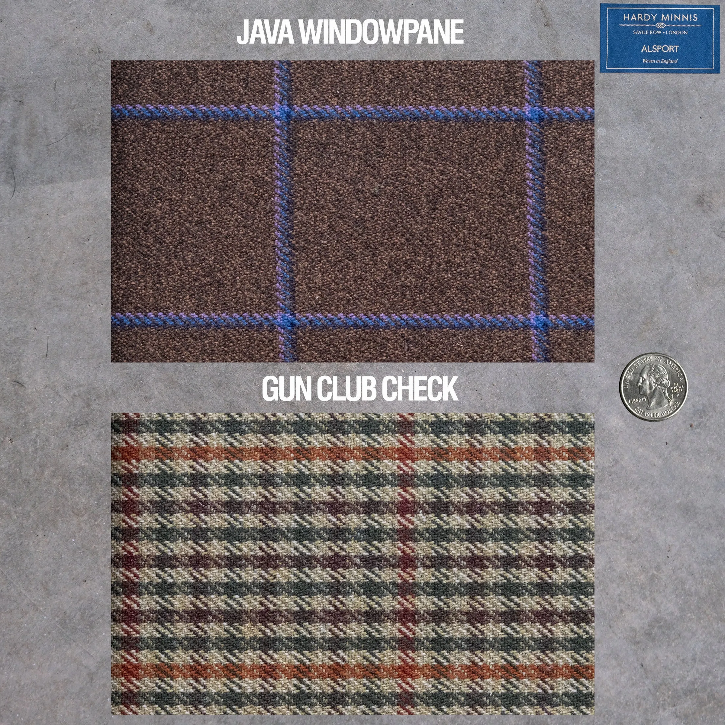 Custom Overcoats Heavyweight Alsport Thornproof Tweed sold by Epaulet Brand product image thumbnail 4