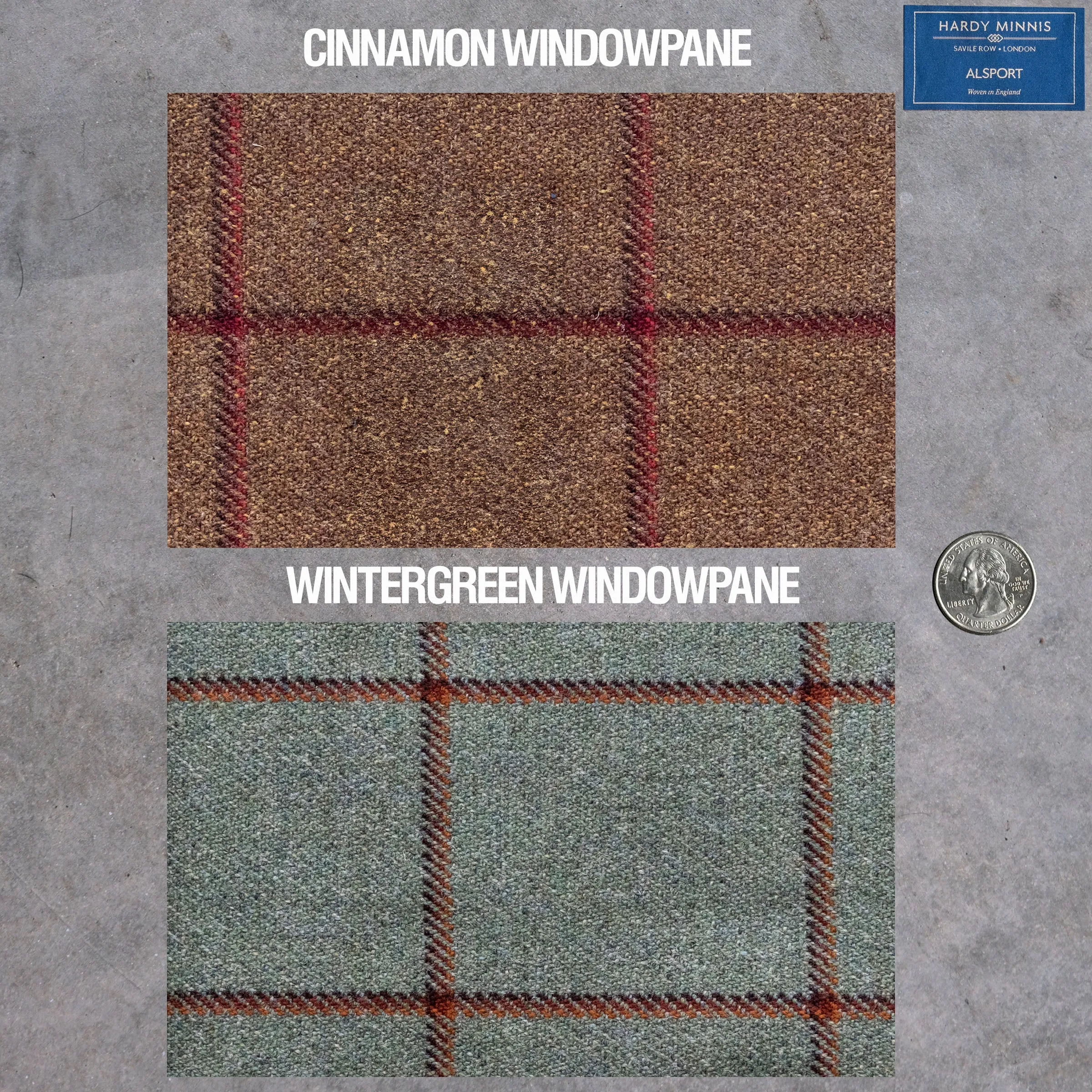 Custom Overcoats Heavyweight Alsport Thornproof Tweed sold by Epaulet Brand product image thumbnail 2