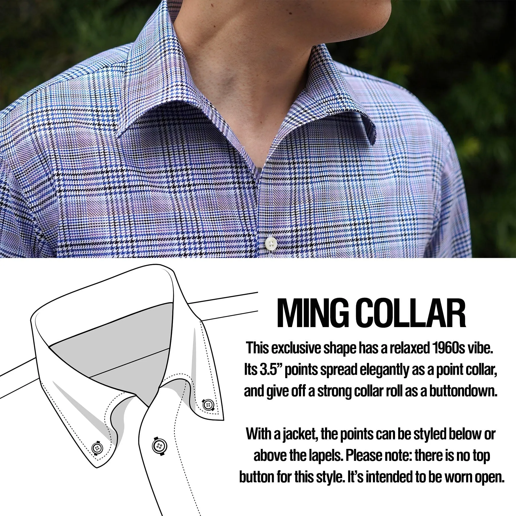 Custom Shirting Four-Season Dress Checks sold by Epaulet Brand product image thumbnail 5