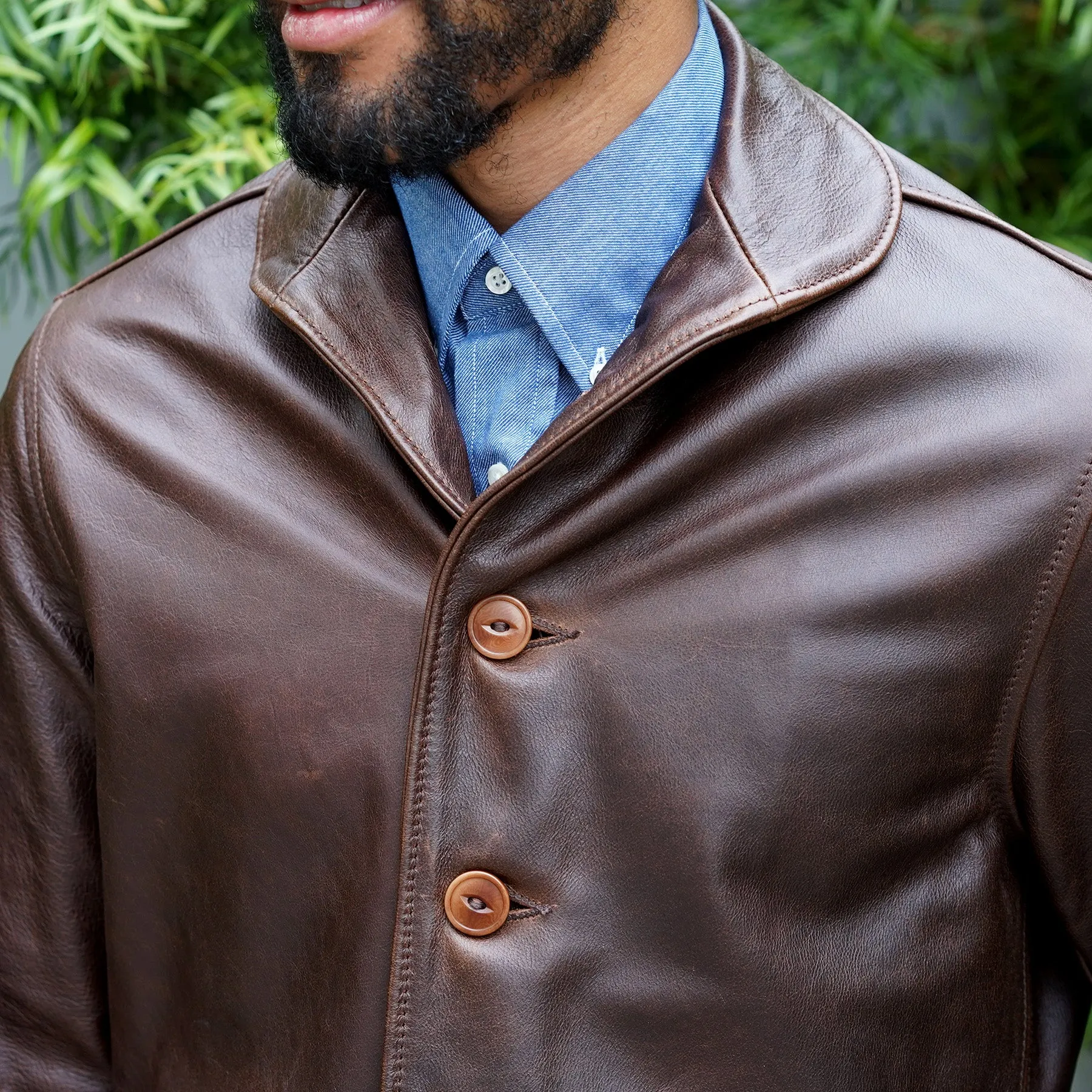 Made to Order Leather Tanker Jacket DEPOSIT sold by Epaulet Brand product image thumbnail 3