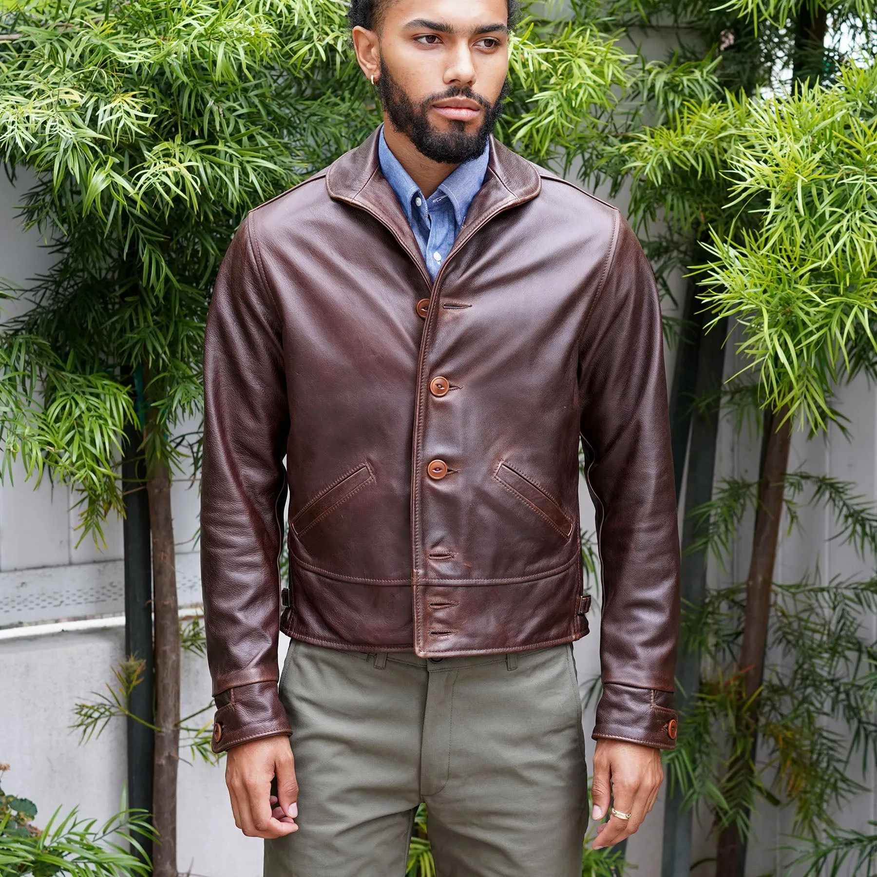 Made to Order Leather Tanker Jacket DEPOSIT sold by Epaulet Brand