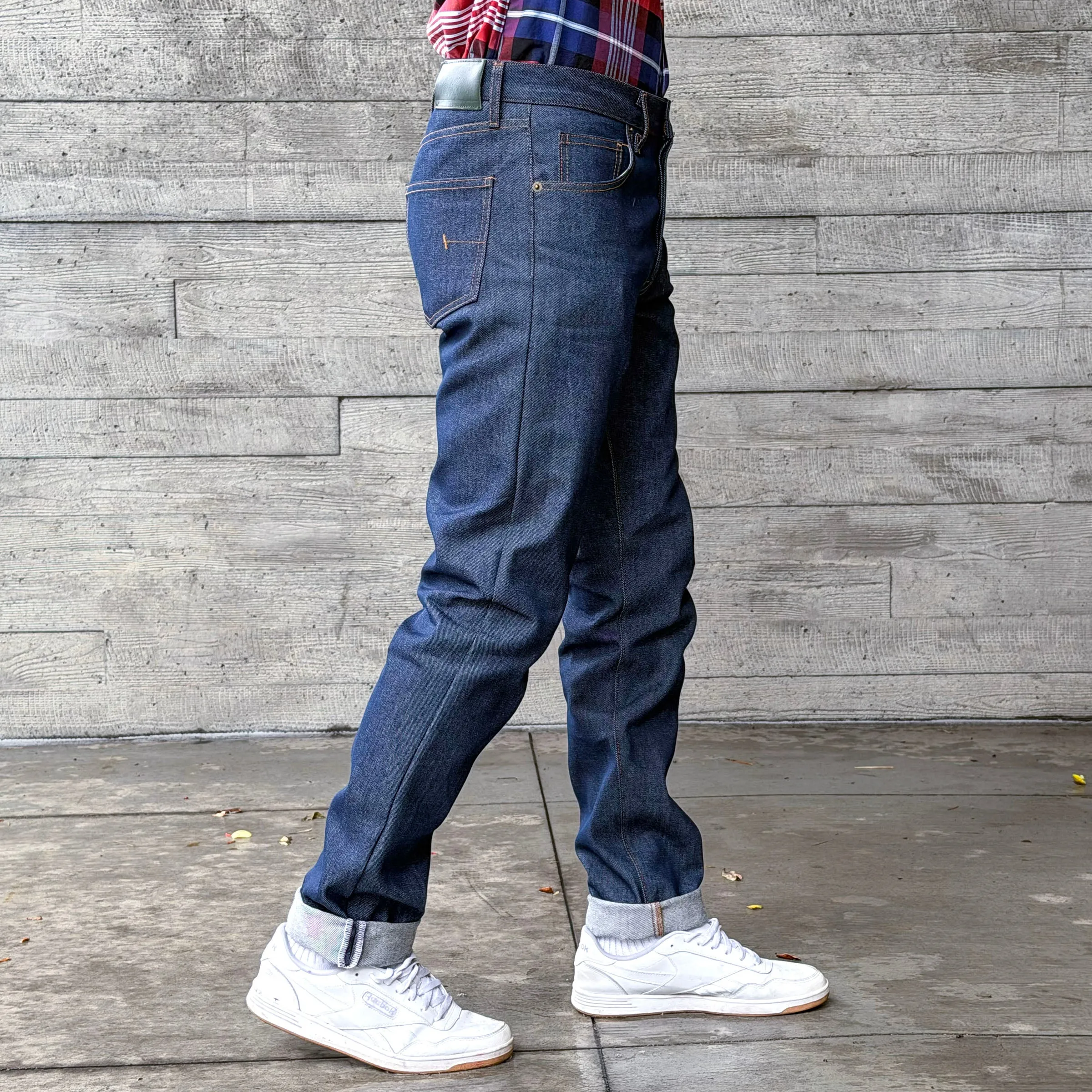 Rivet Jean Cone Mills 14oz Vintage Blue Denim sold by Epaulet Brand product image thumbnail 3