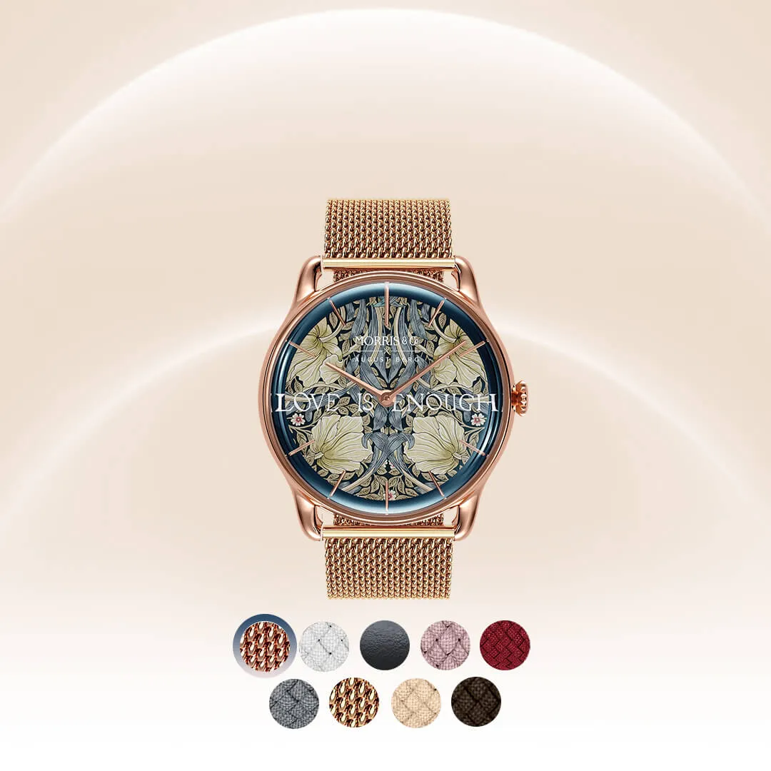 Morris & Co. Silver & Rose Gold, 38mm sold by August Berg product image thumbnail 2