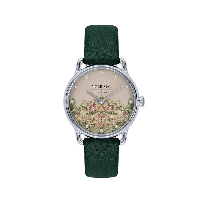 Petite Strawberry Thief Fennel sold by August Berg