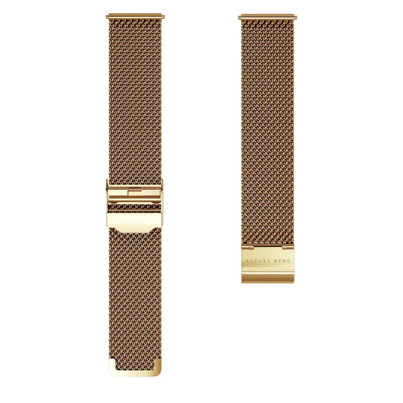 Gold Mesh Strap sold by August Berg