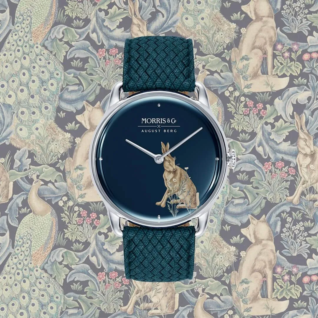 Forest Hare Indigo sold by August Berg product image thumbnail 2