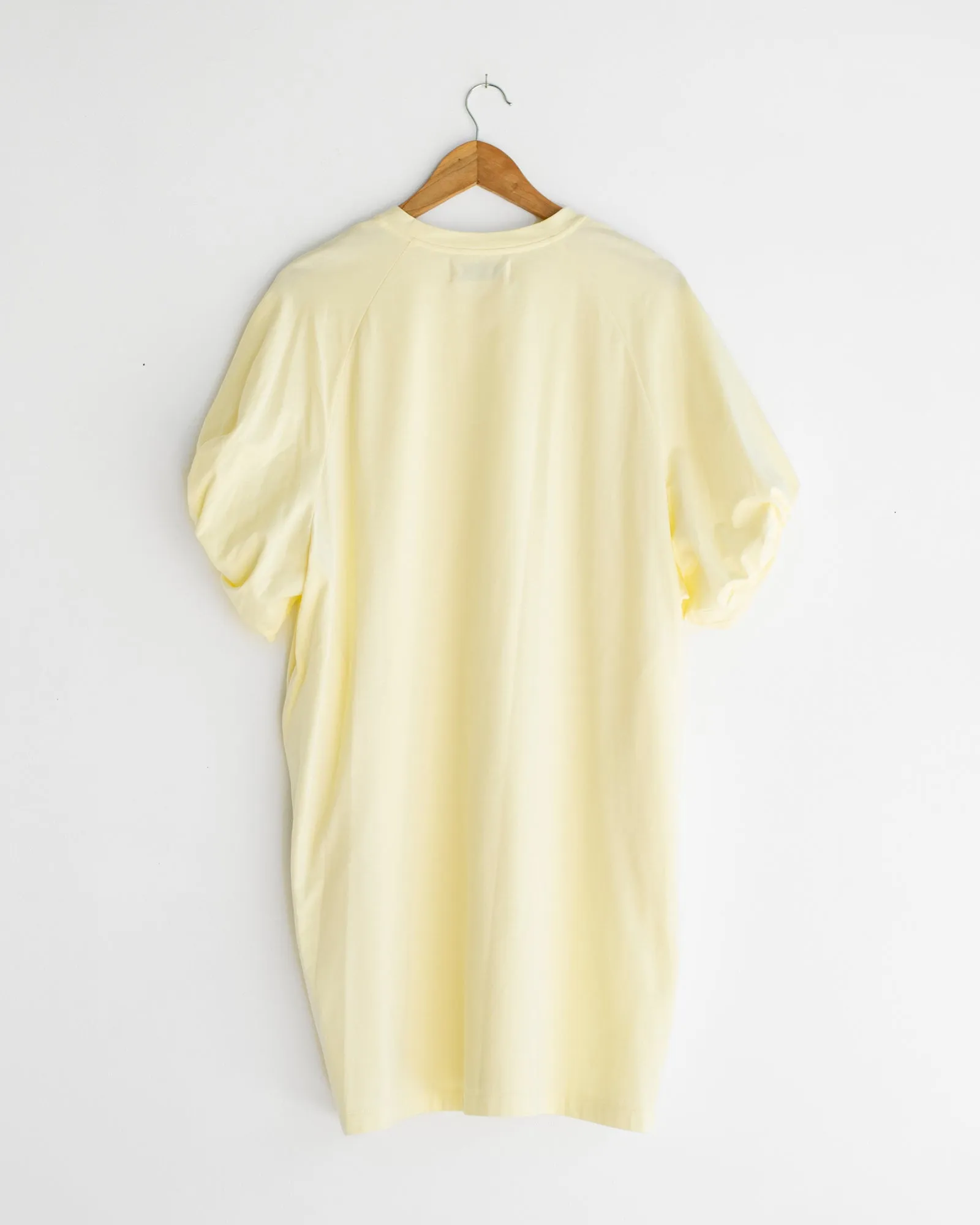 Sayaka Davis - Twisted Sleeve Mini Dress in Lemon sold by Mary MacGill product image thumbnail 3