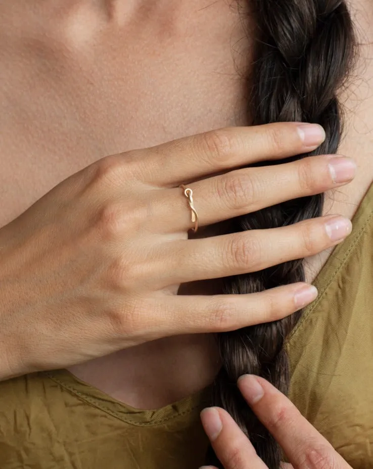 14K Knot Ring sold by Mary MacGill