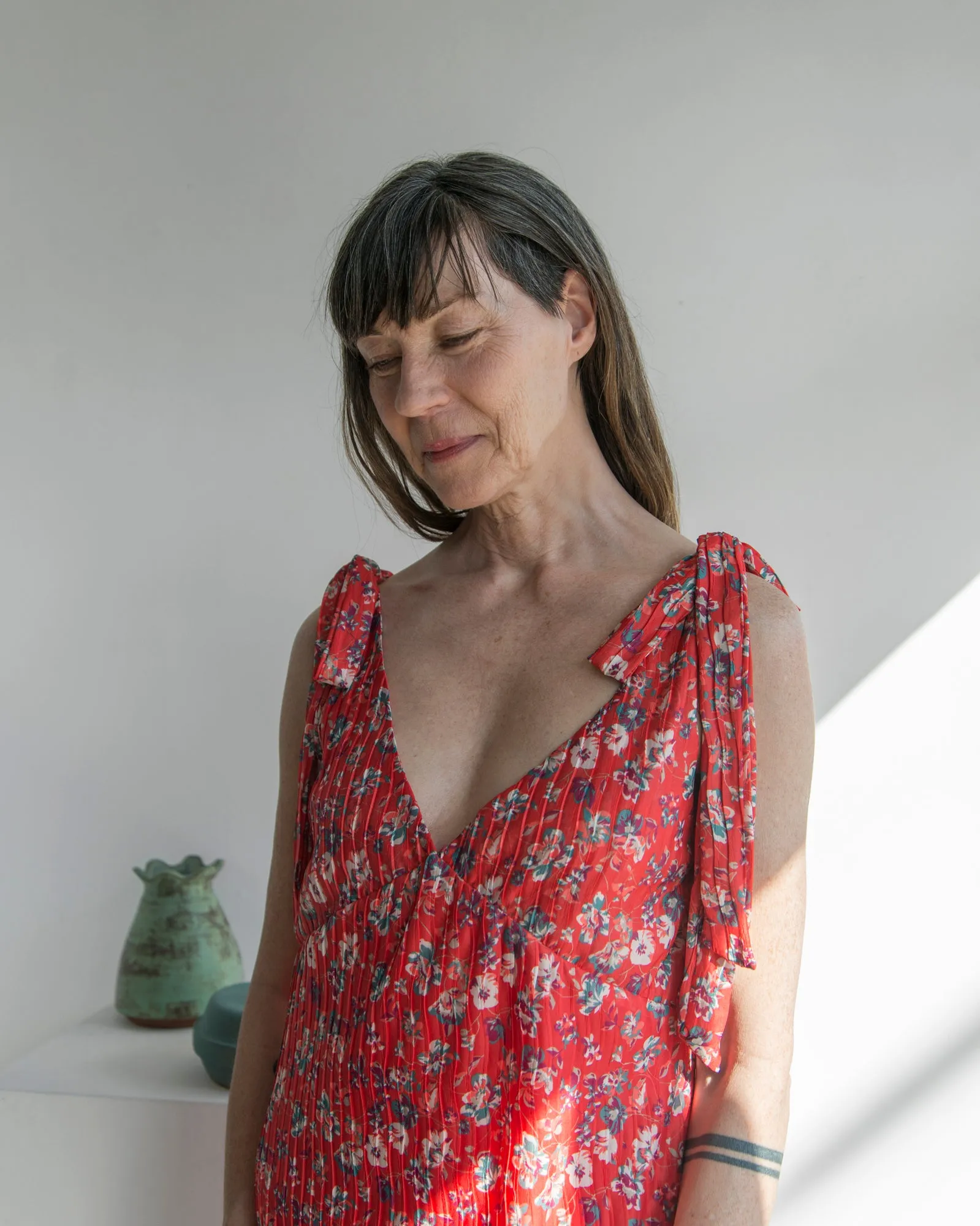 No.6 - Seine Dress in Red Wisteria sold by Mary MacGill product image thumbnail 2