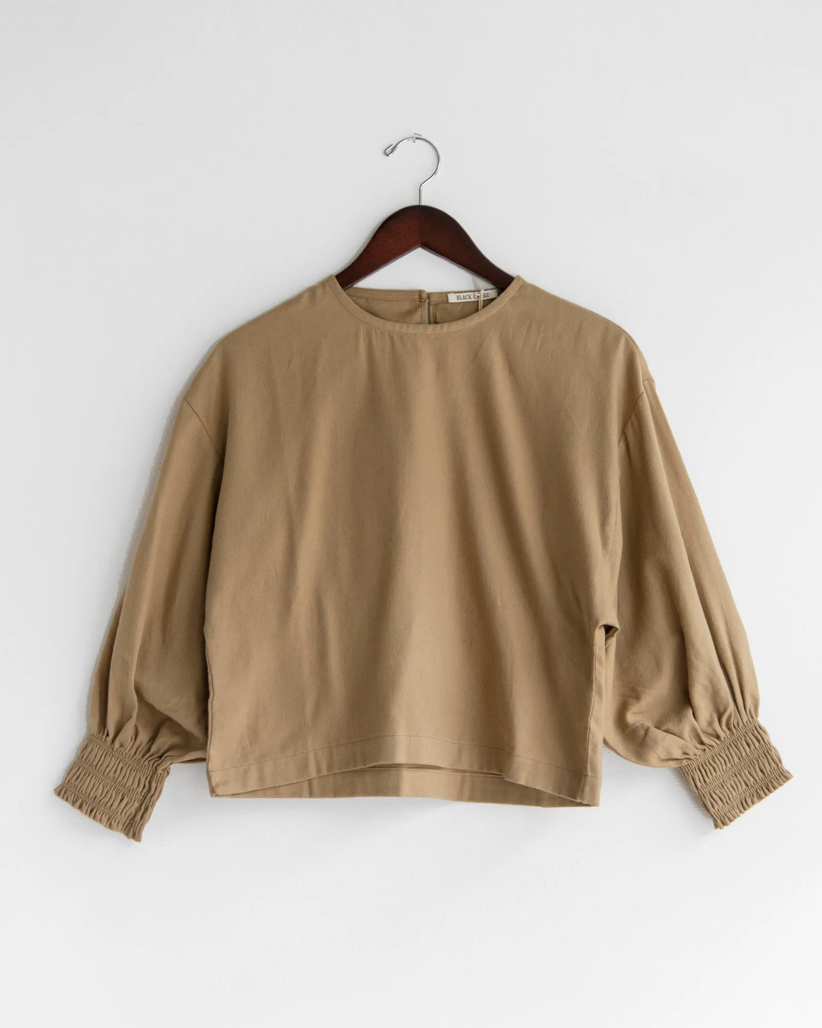 Black Crane - Accordion Top in Mocha sold by Mary MacGill product image thumbnail 2