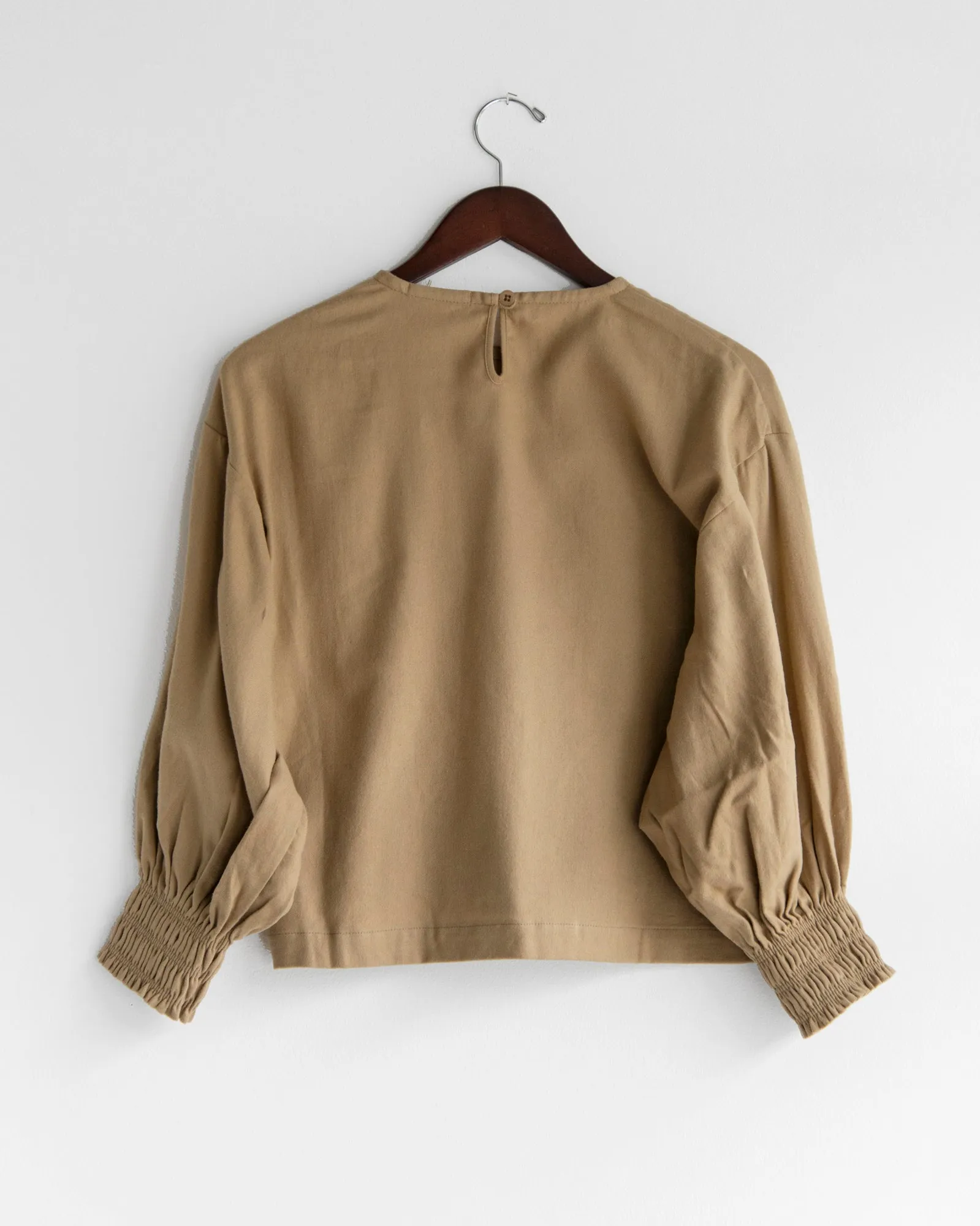 Black Crane - Accordion Top in Mocha sold by Mary MacGill product image thumbnail 3