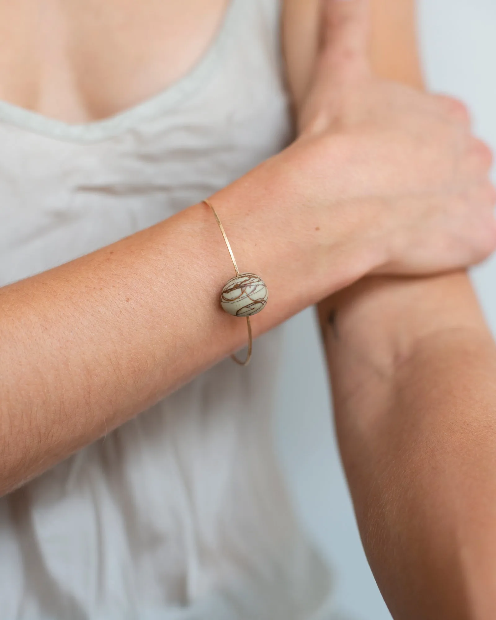 The Diary Cuff Bracelet sold by Mary MacGill product image thumbnail 2