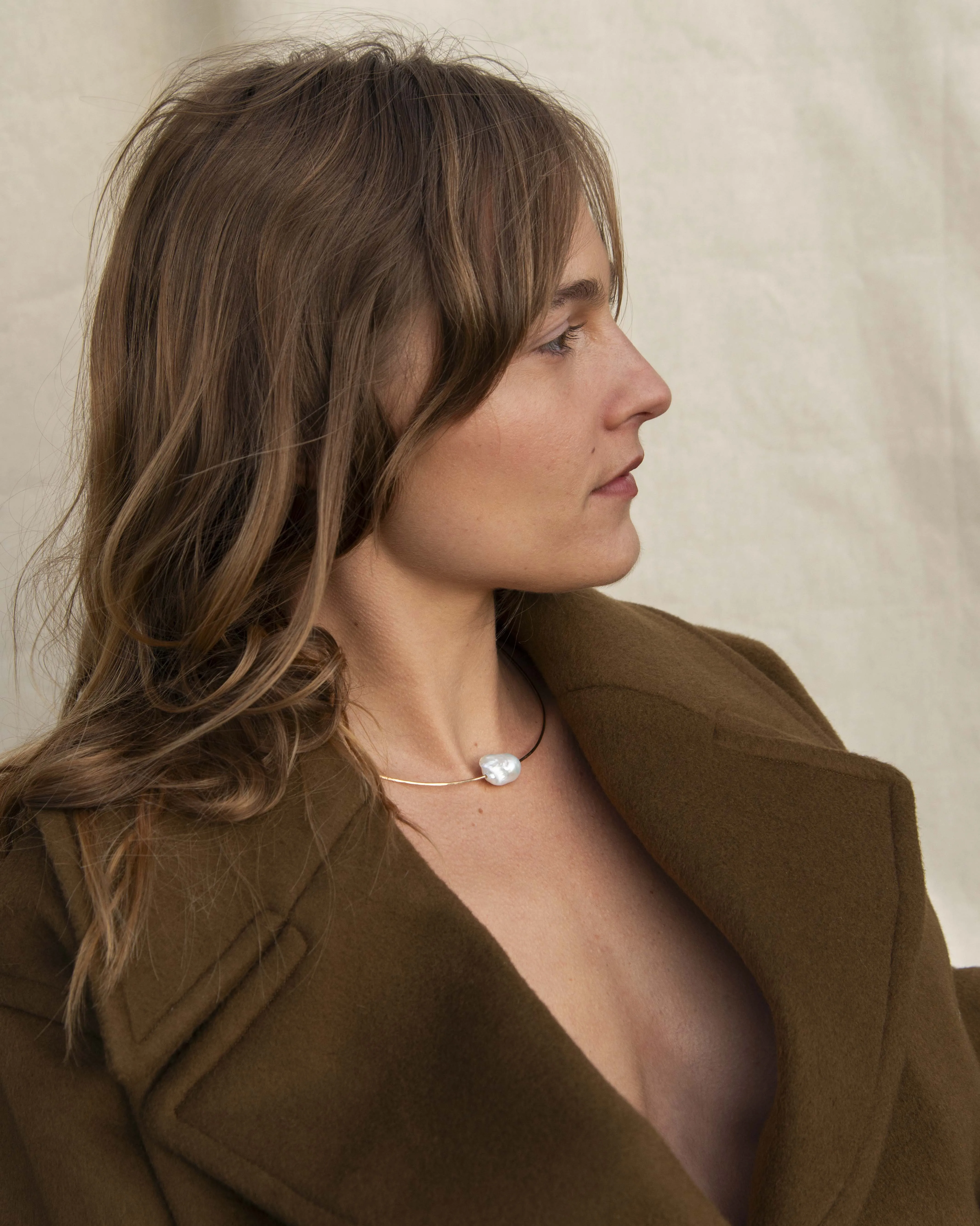 Baroque Pearl Choker sold by Mary MacGill product image thumbnail 4