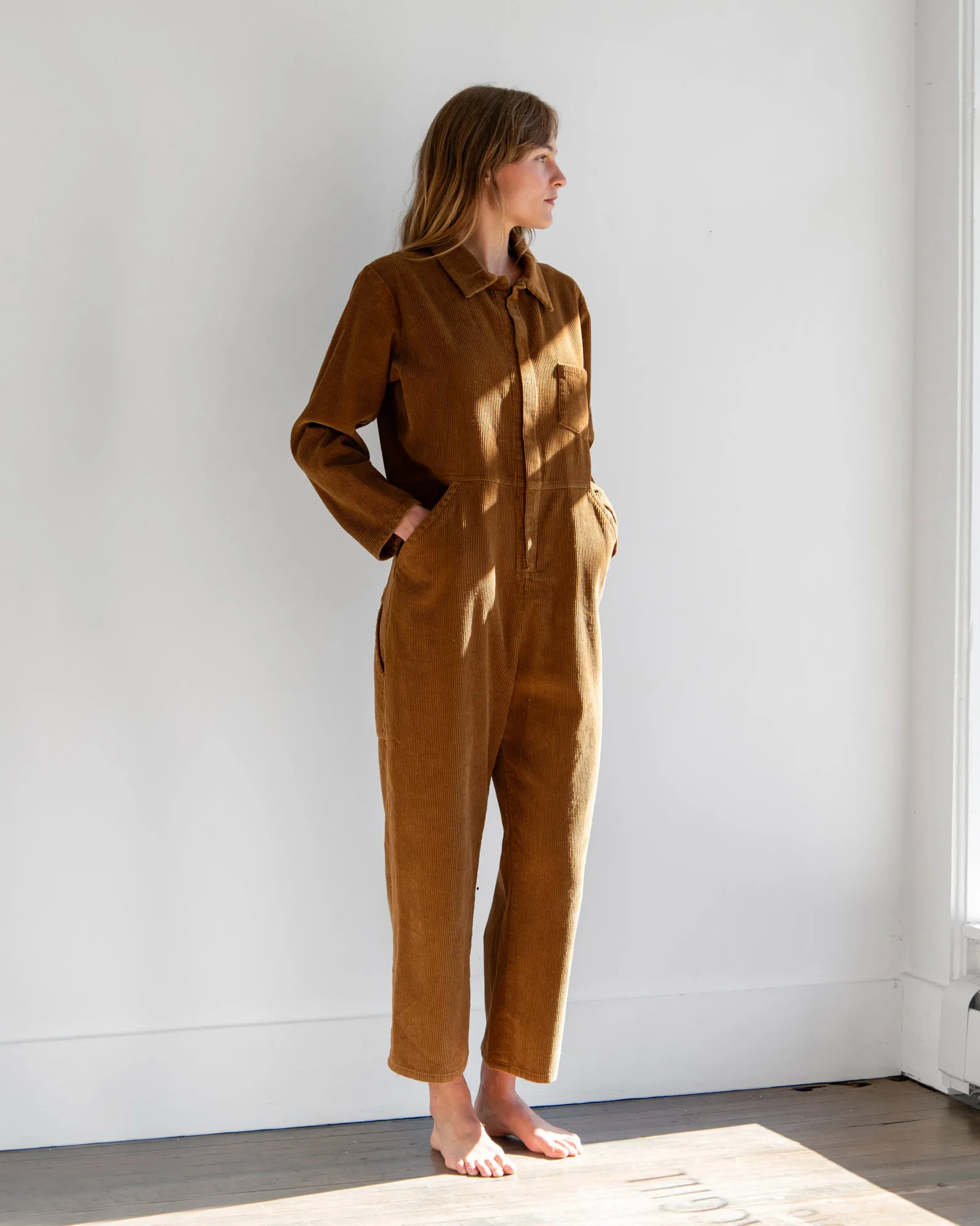 No. 6 - Marlon Jumpsuit in Tan sold by Mary MacGill