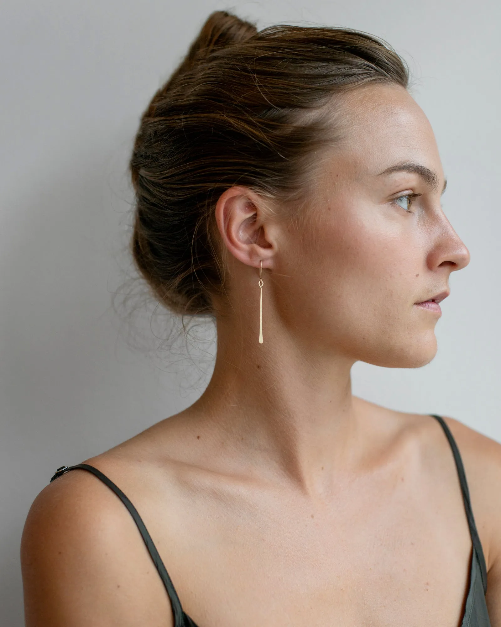 14K Single Fringe Earrings sold by Mary MacGill product image thumbnail 2