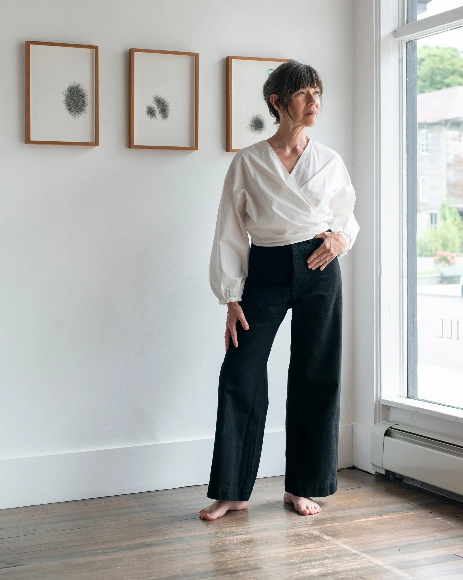 Jesse Kamm - Sailor Pant in Black sold by Mary MacGill product image thumbnail 2