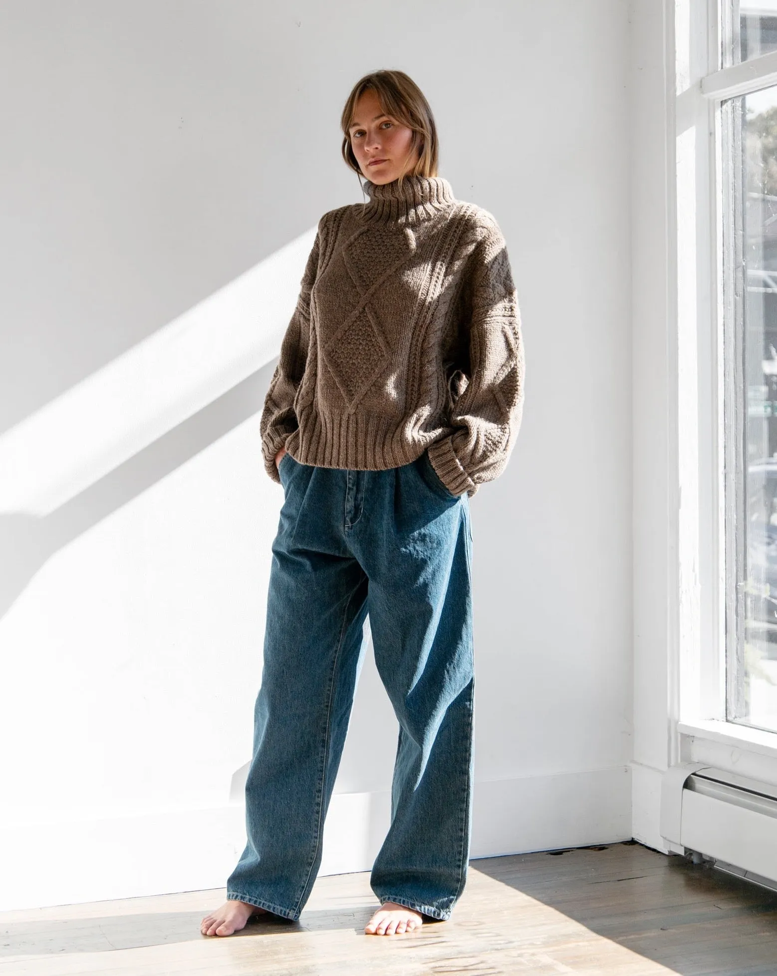Shaina Mote - Field Trouser in East sold by Mary MacGill