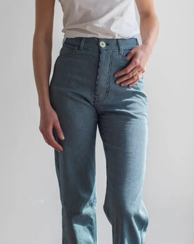 Jesse Kamm - Handy Pant in Railroad Stripe sold by Mary MacGill