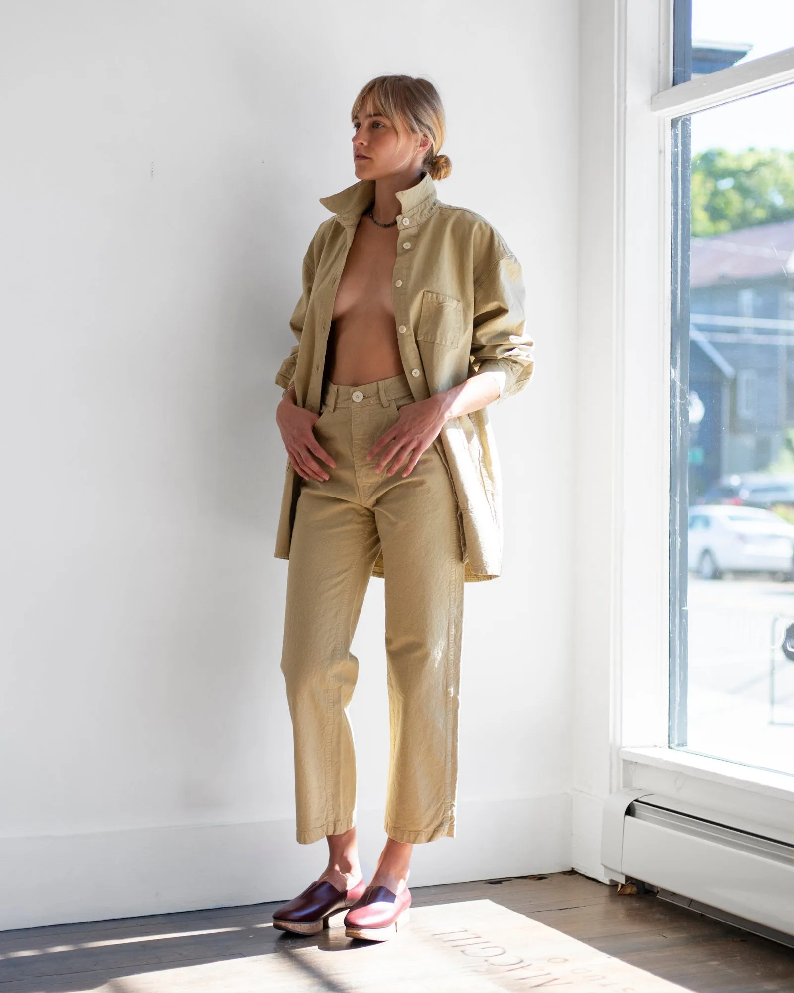 Jesse Kamm - California Slim in Khaki sold by Mary MacGill